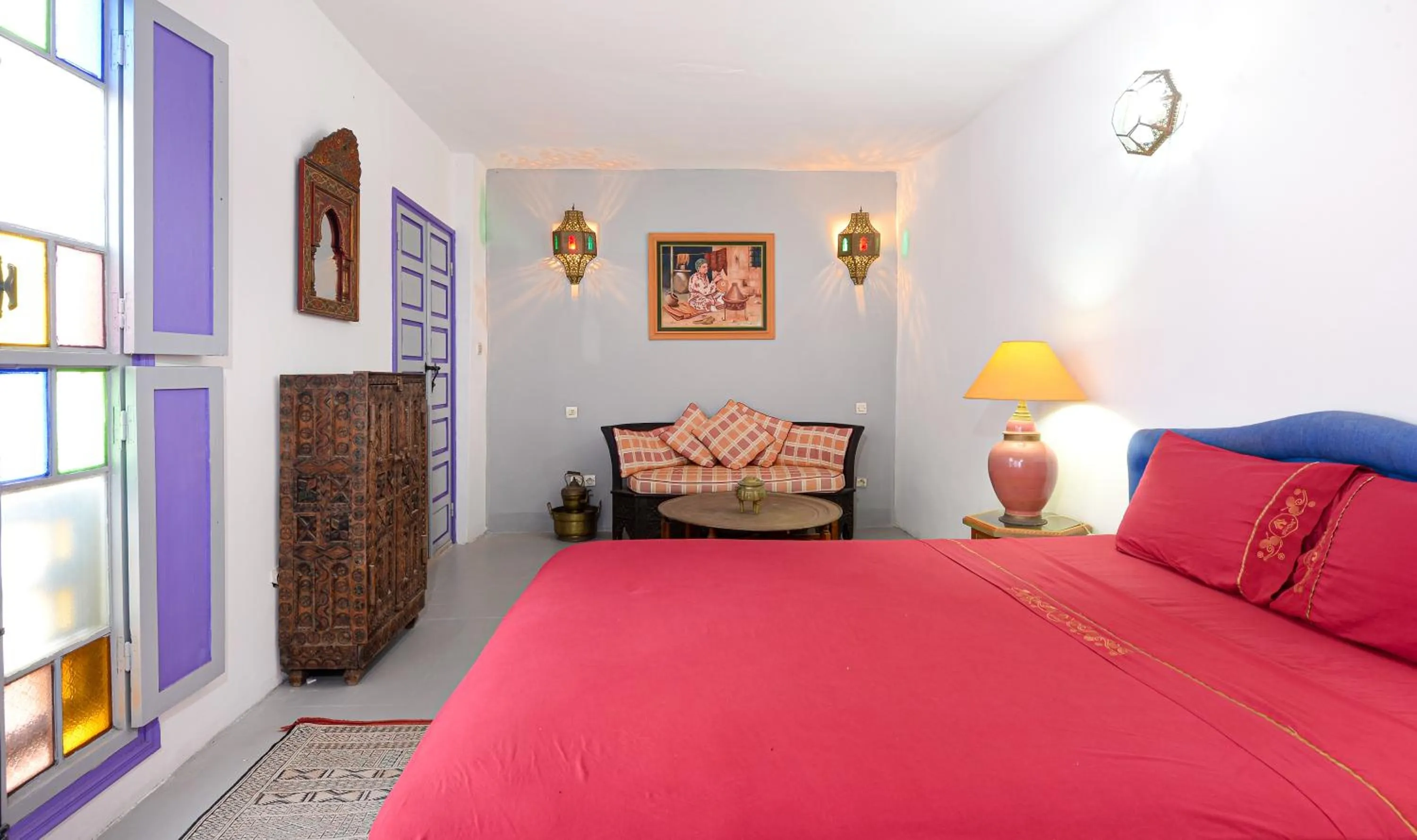 Photo of the whole room, Bed in Riad Dar Zayna
