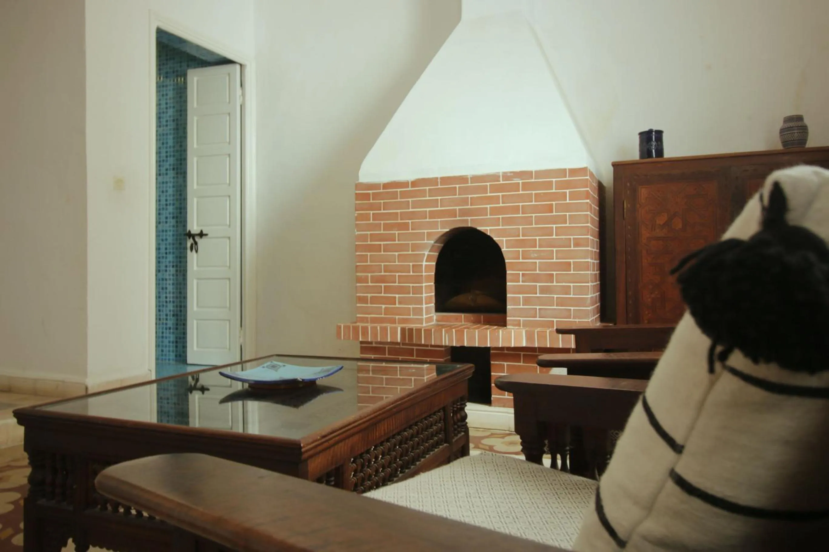Decorative detail in Riad Dar Zayna