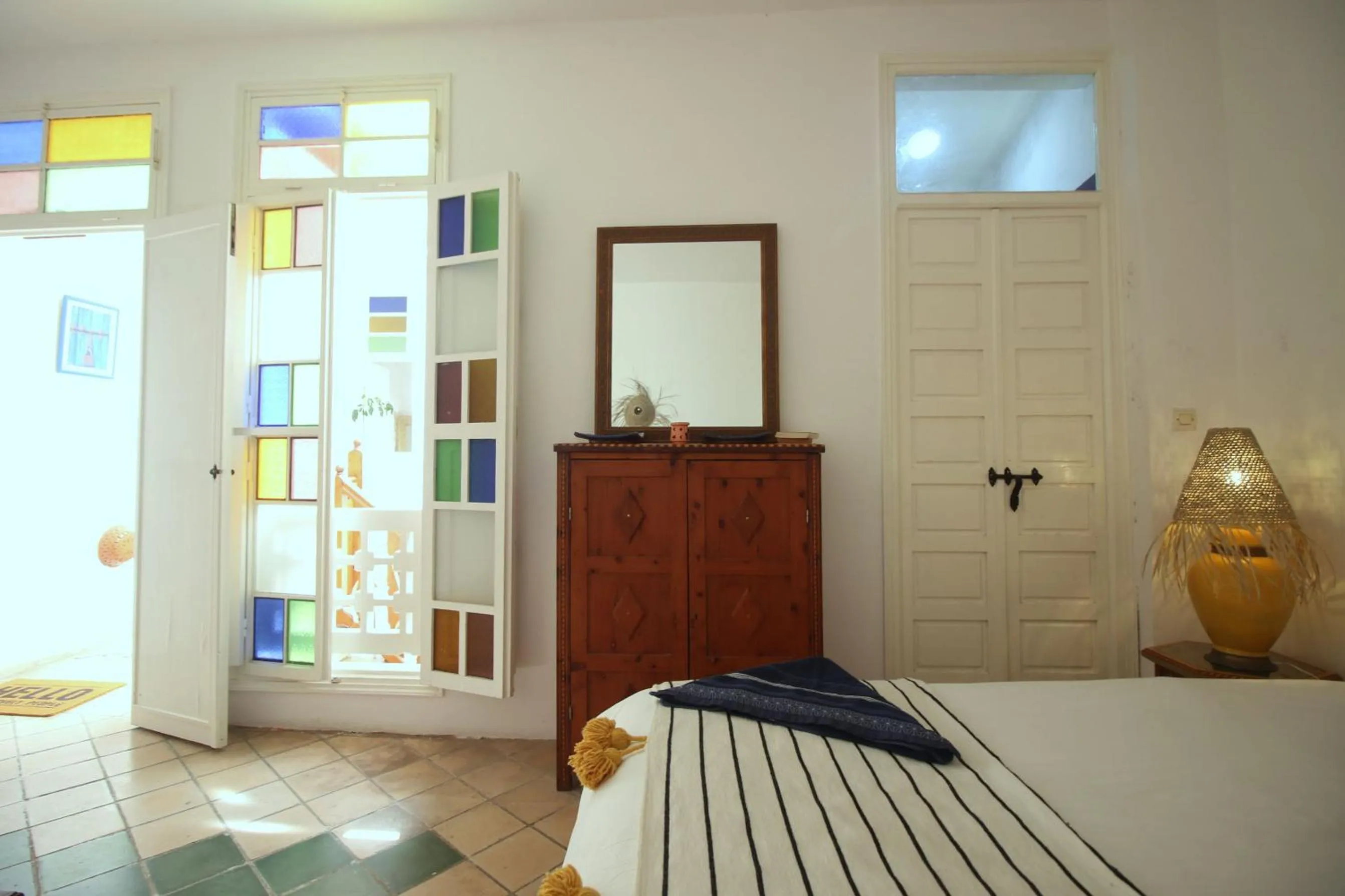 View (from property/room), Bed in Riad Dar Zayna