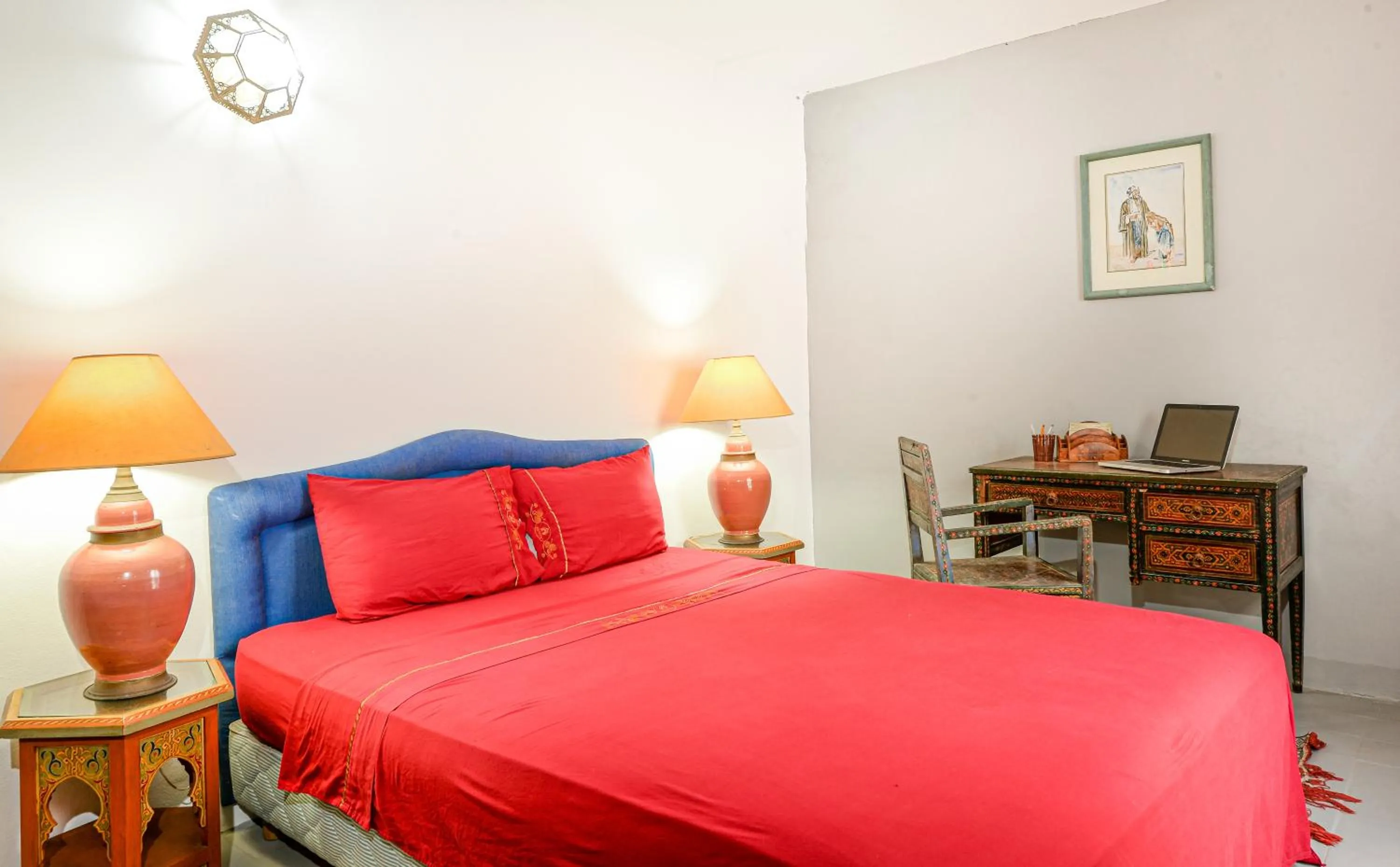 Bed in Riad Dar Zayna