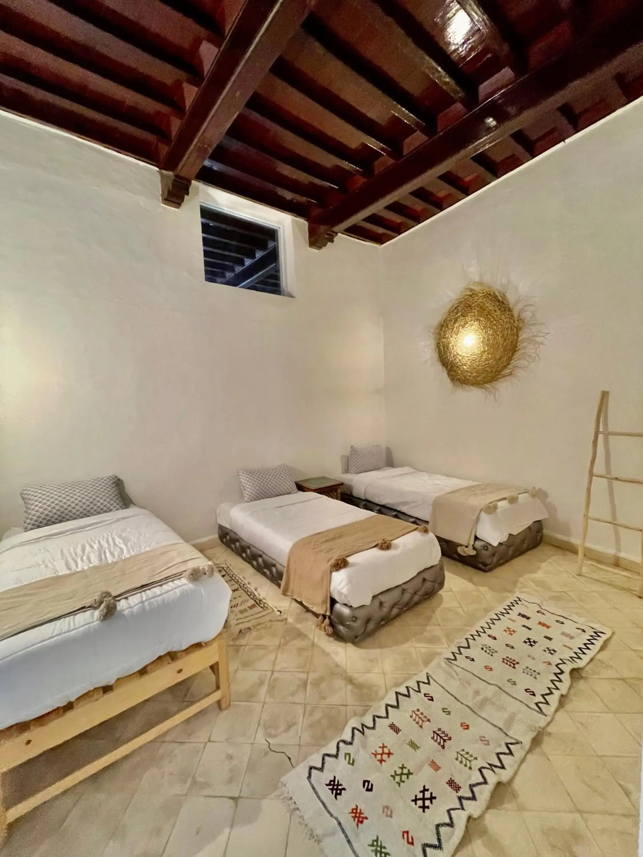 Bed in Riad Dar Zayna Bed in Riad Dar Zayna