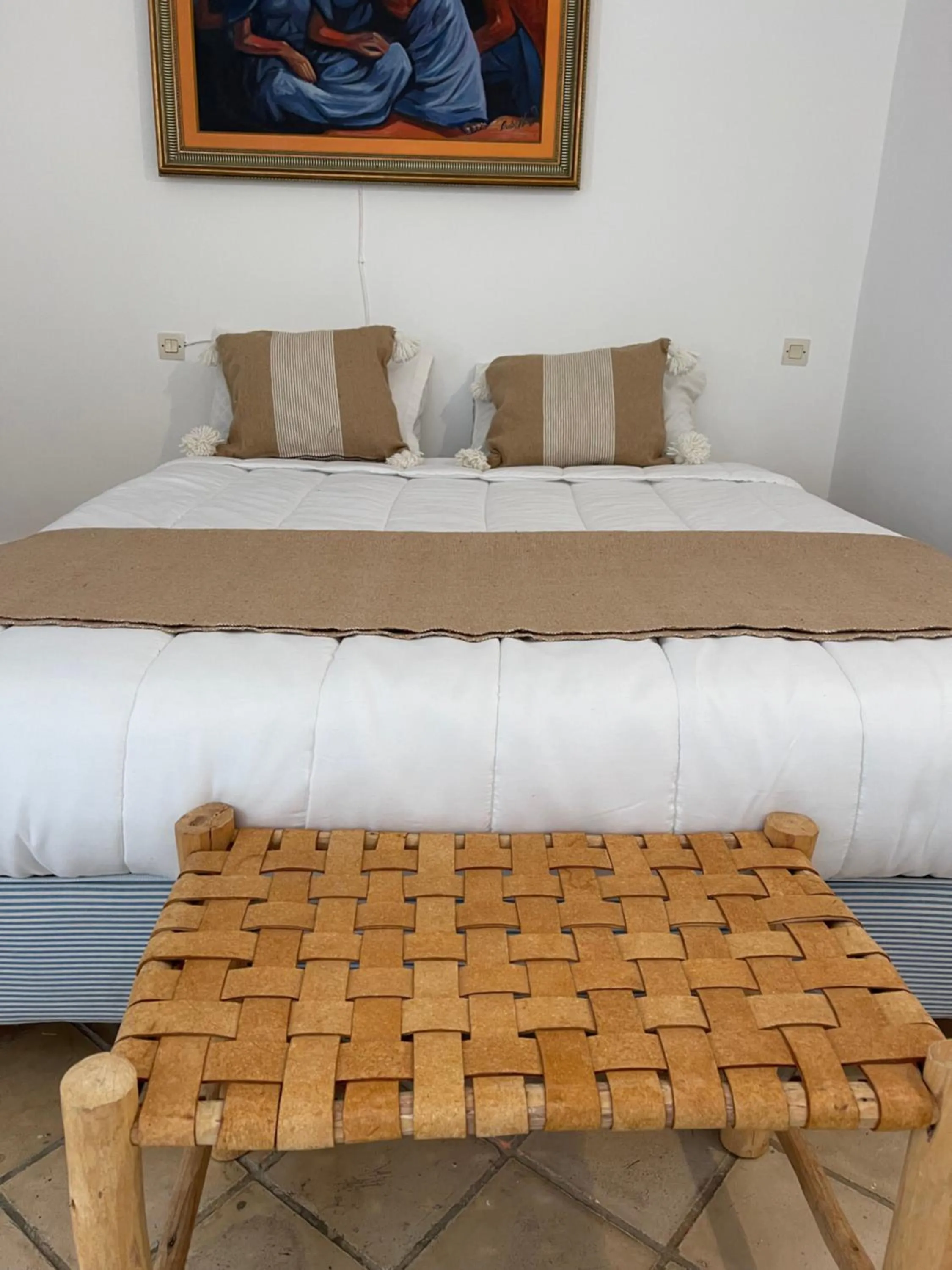 Bed in Riad Dar Zayna