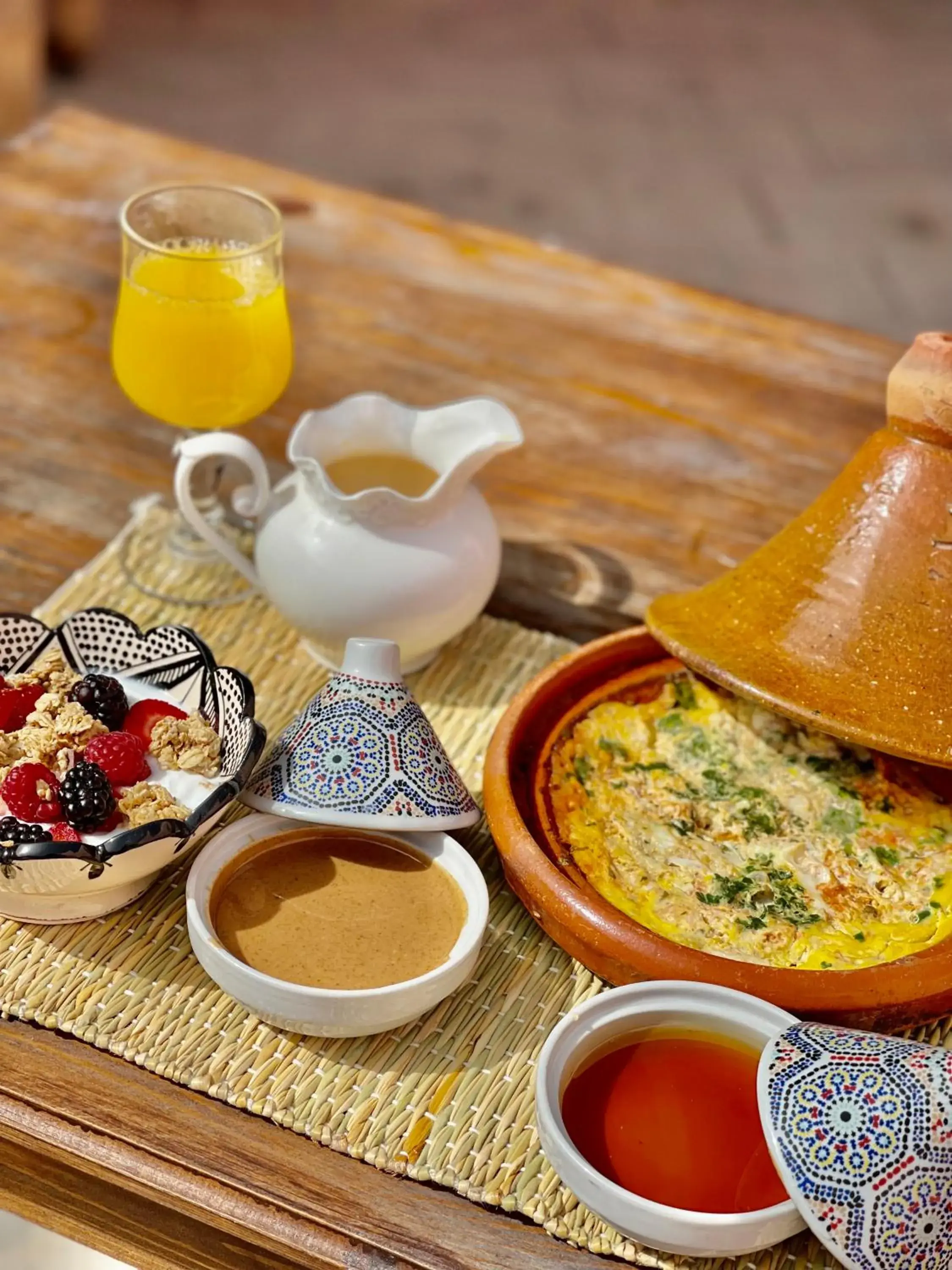 Food and drinks in Riad Dar Zayna Food and drinks in Riad Dar Zayna