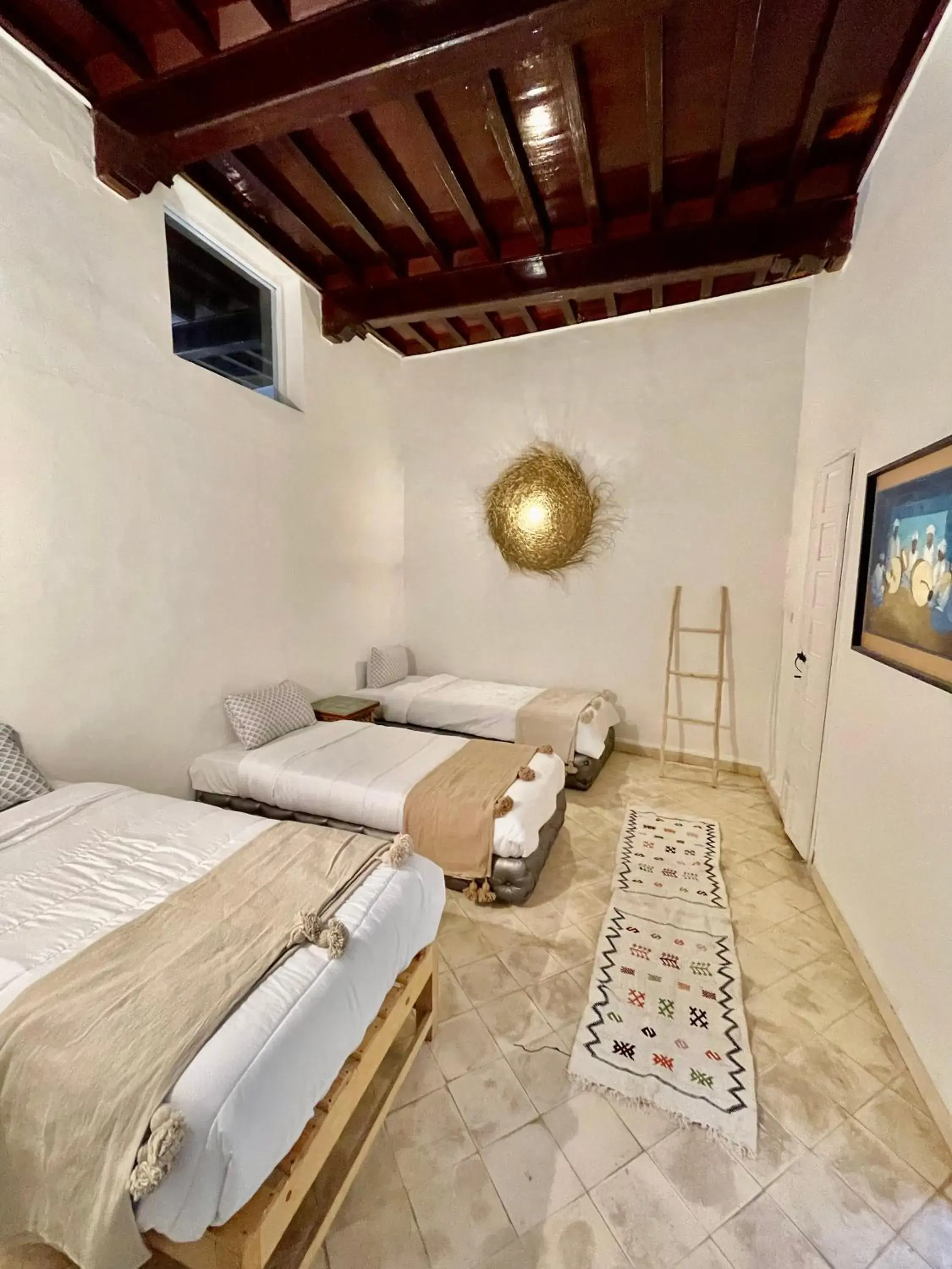 Bed in Riad Dar Zayna Bed in Riad Dar Zayna