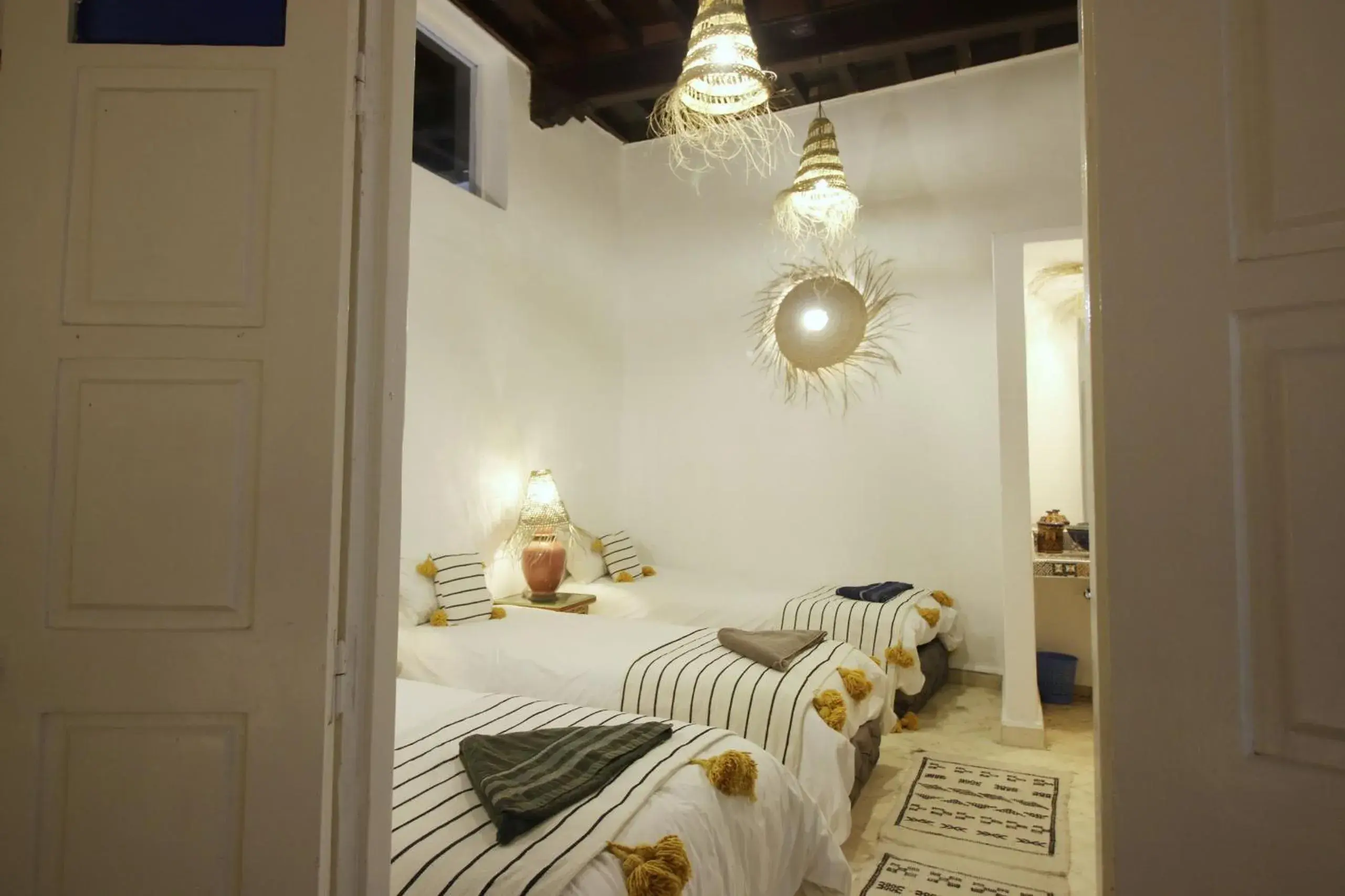 View (from property/room), Bed in Riad Dar Zayna View (from property/room), Bed in Riad Dar Zayna