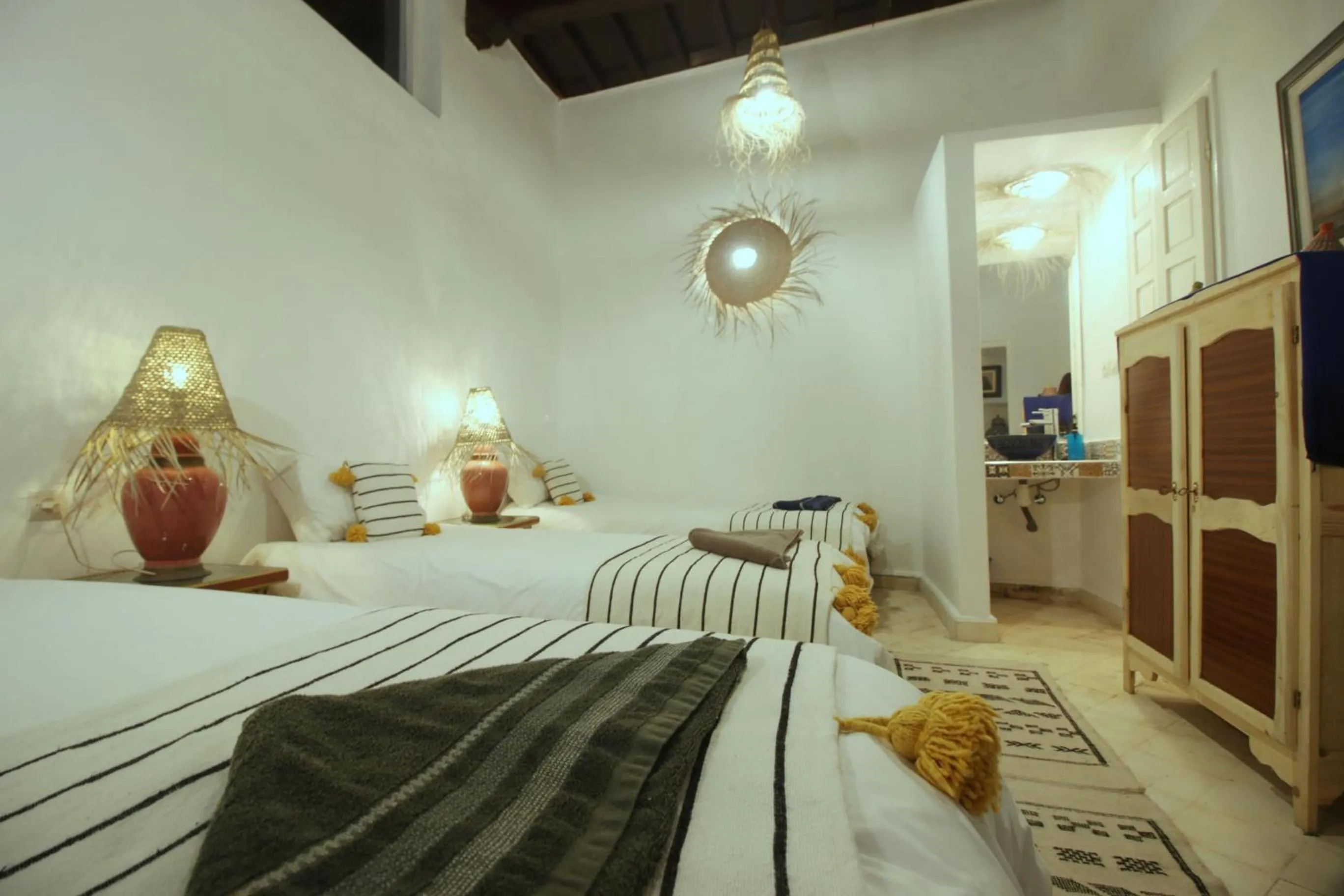 View (from property/room), Bed in Riad Dar Zayna