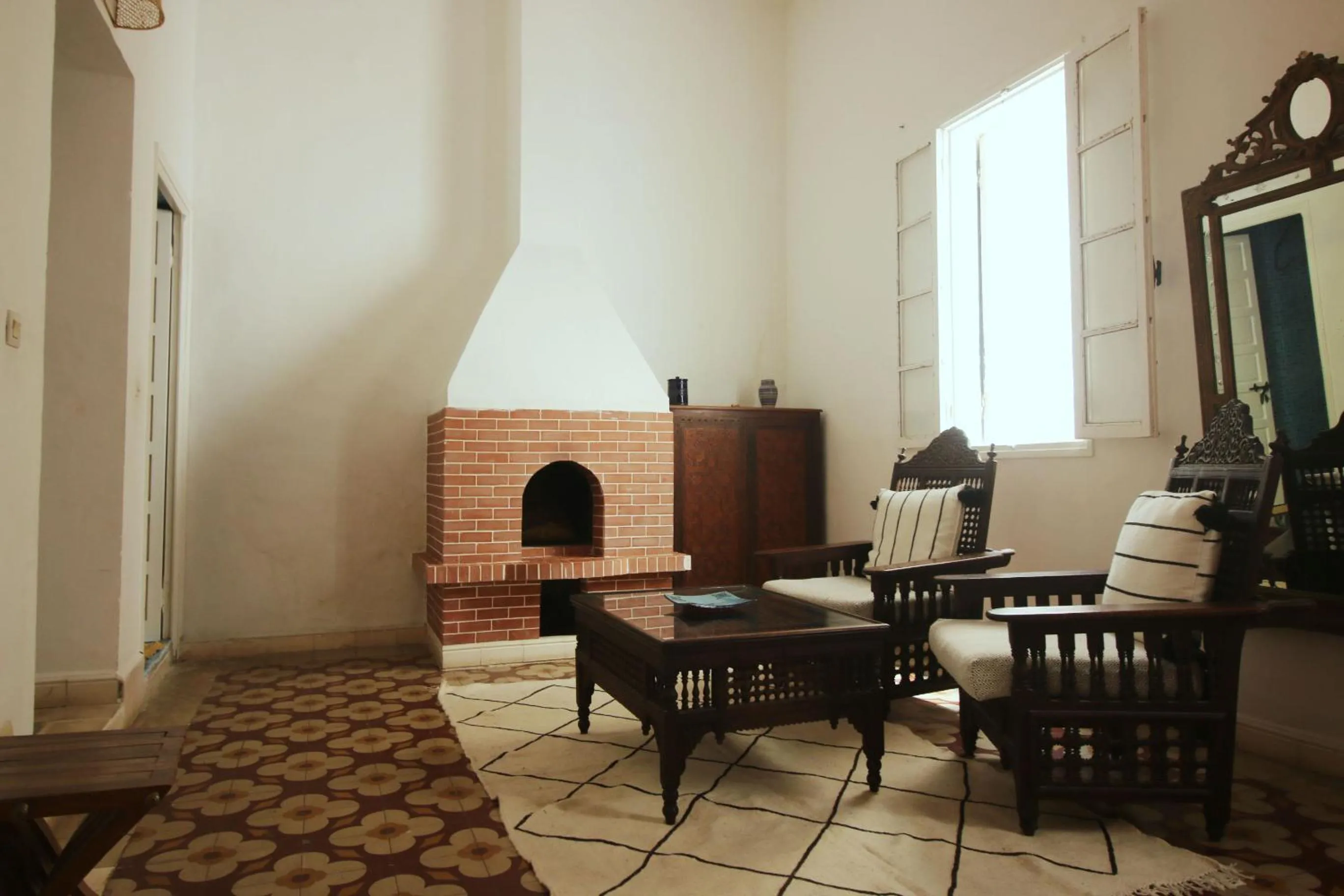 Decorative detail in Riad Dar Zayna