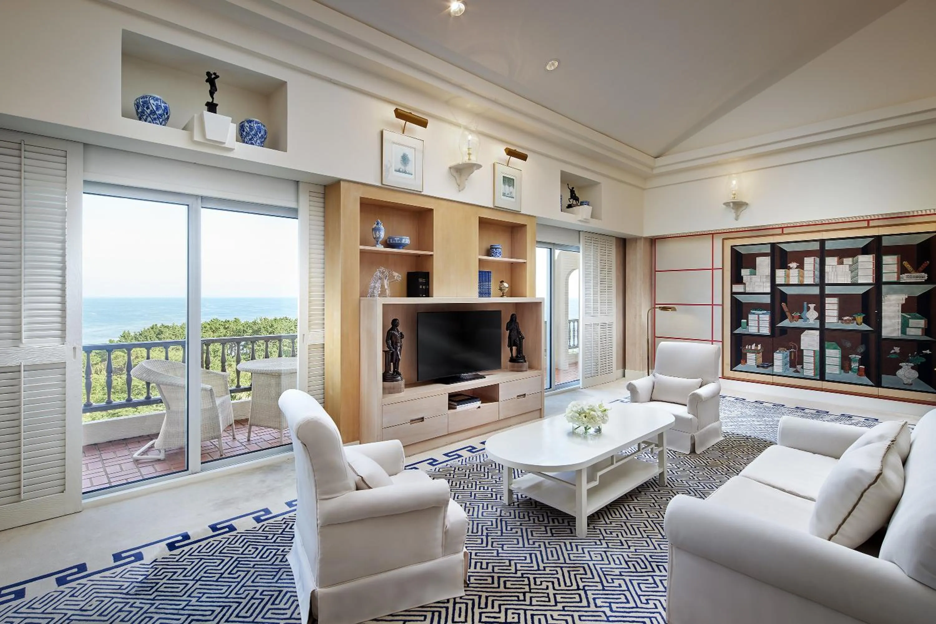 Living room in The Shilla Jeju