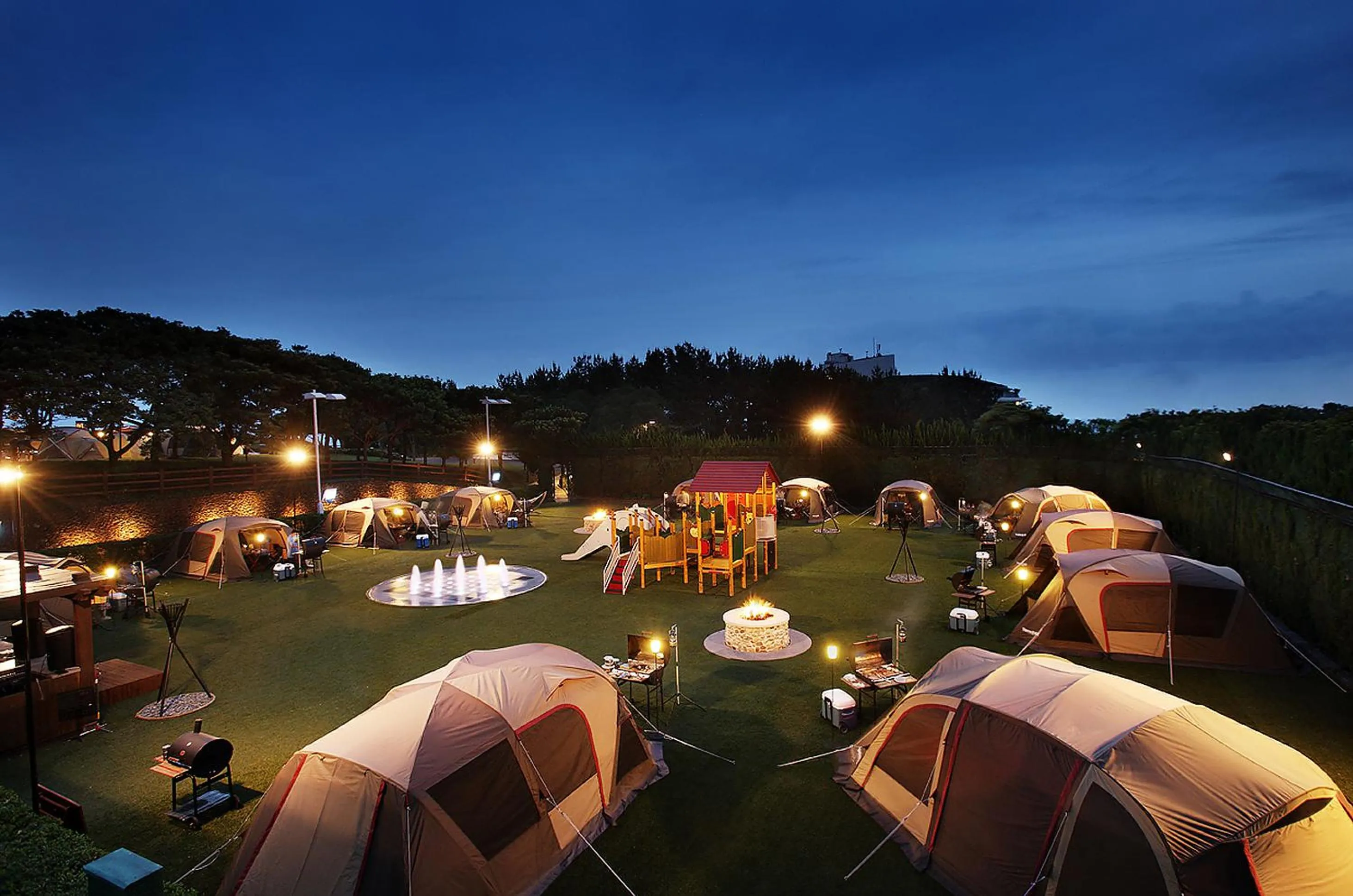 BBQ facilities in The Shilla Jeju