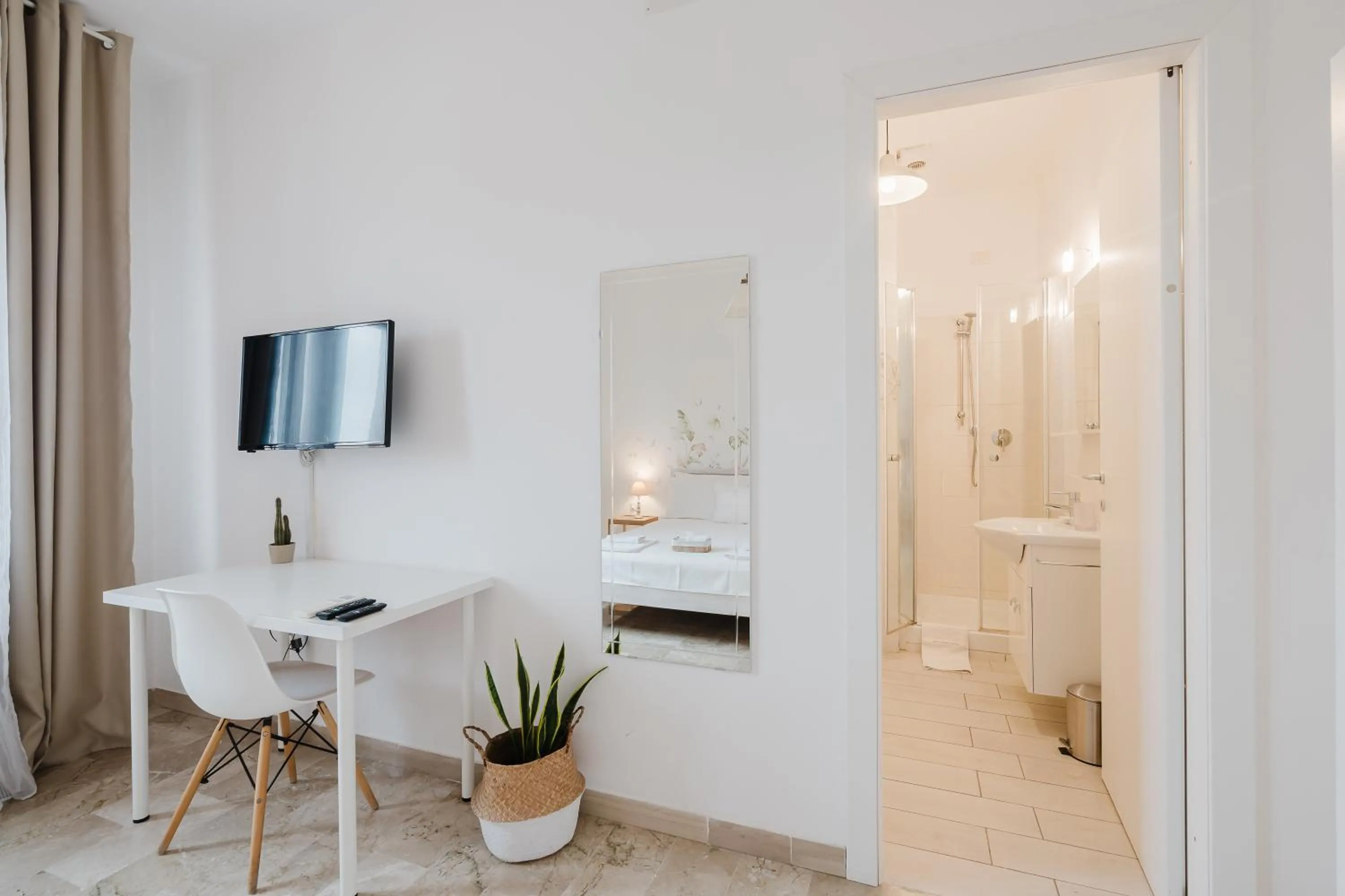 Bathroom in B&B La finestra sul porto