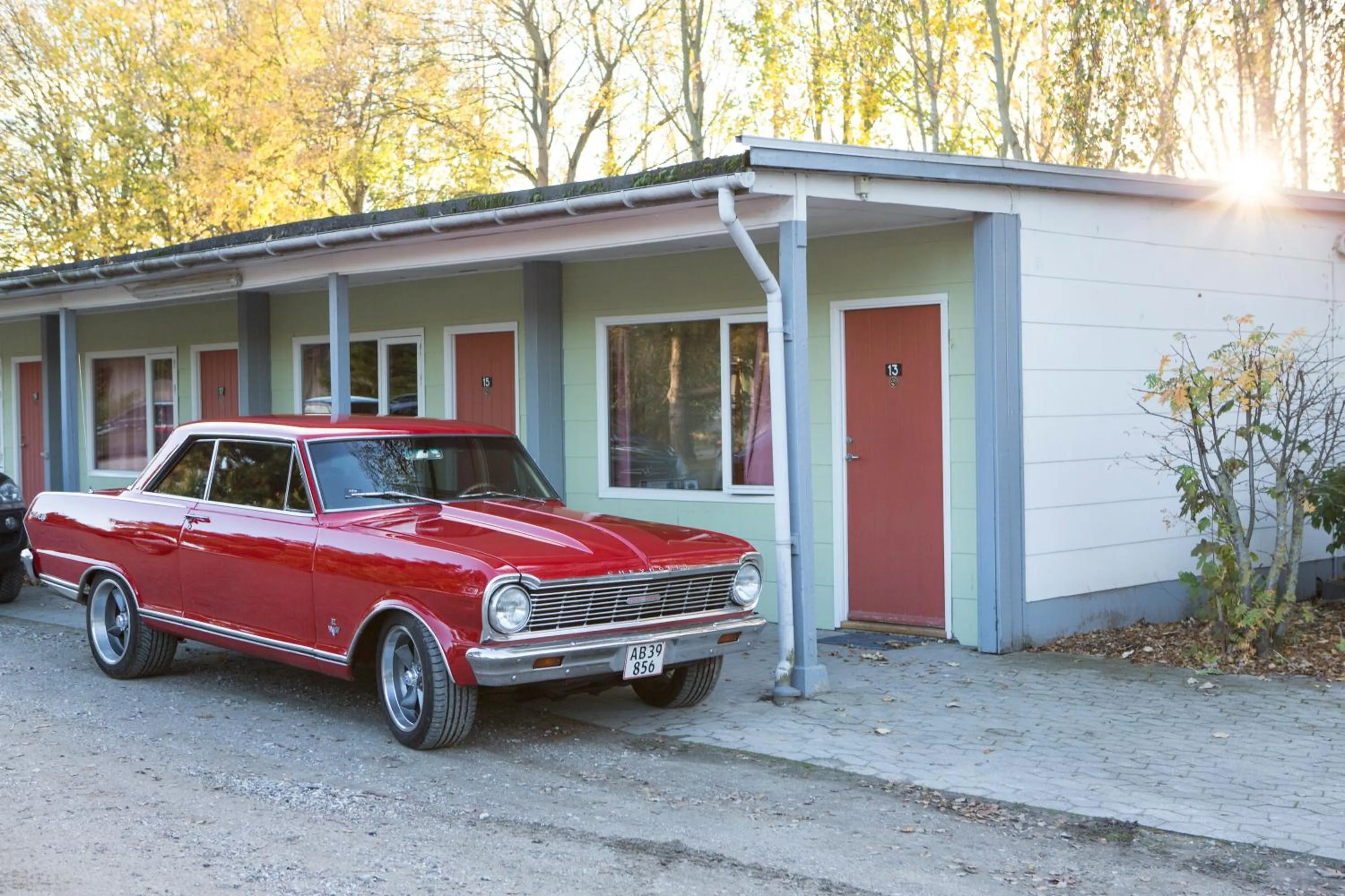 Facade/entrance in Wittrup Motel