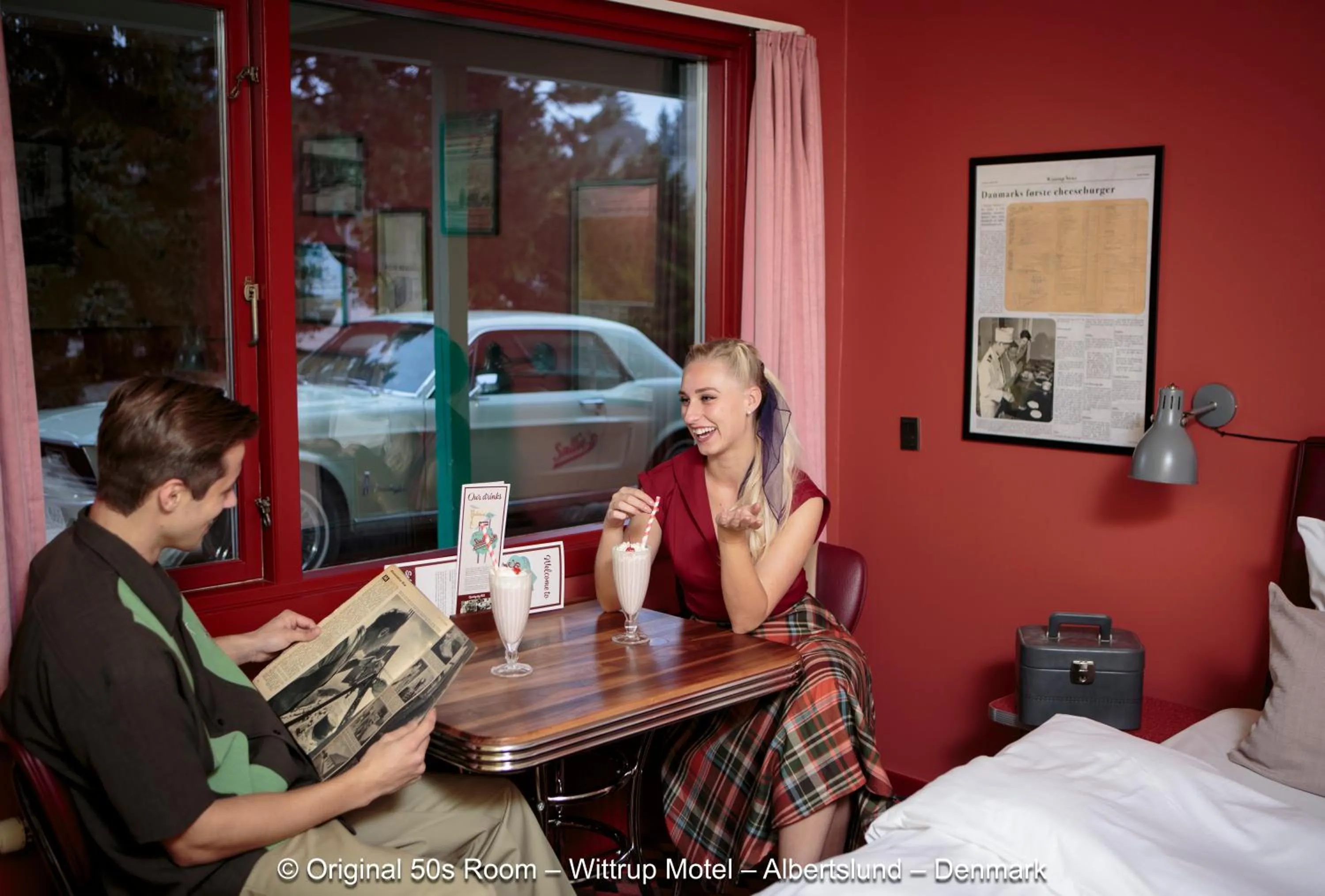 Restaurant/places to eat in Wittrup Motel