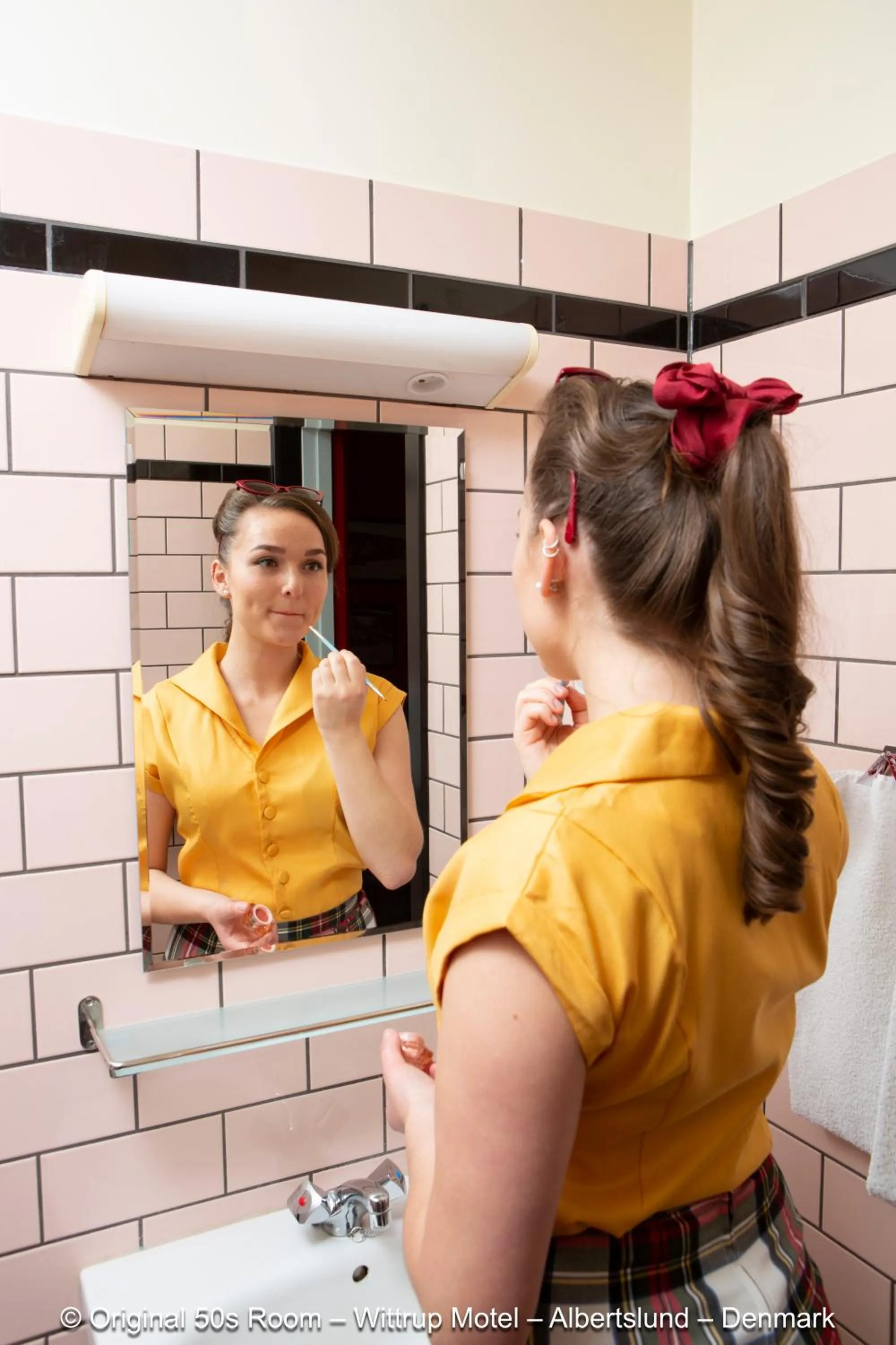 Shower in Wittrup Motel