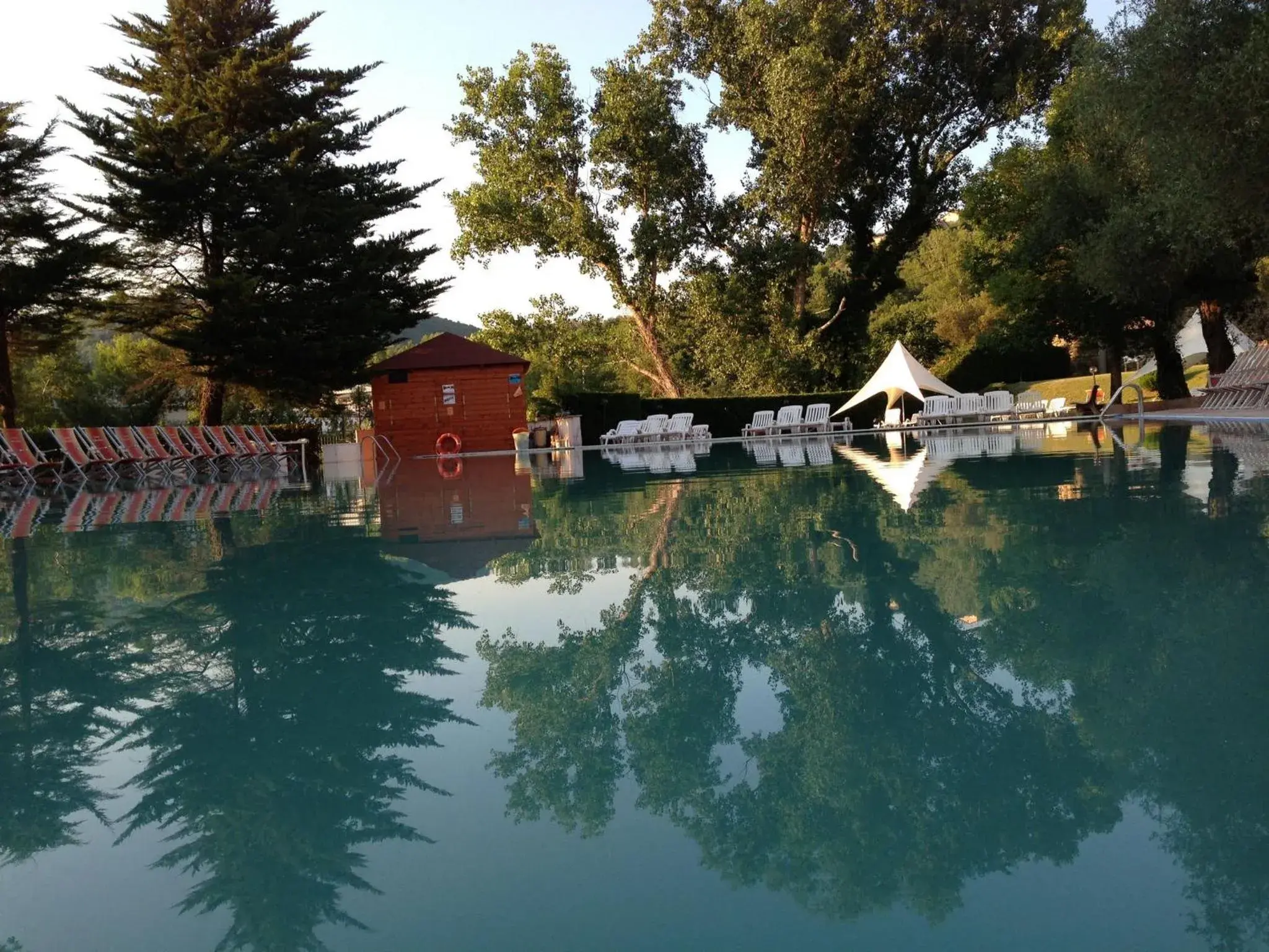Swimming pool in Albergo Terme Forlenza Swimming pool in Albergo Terme Forlenza