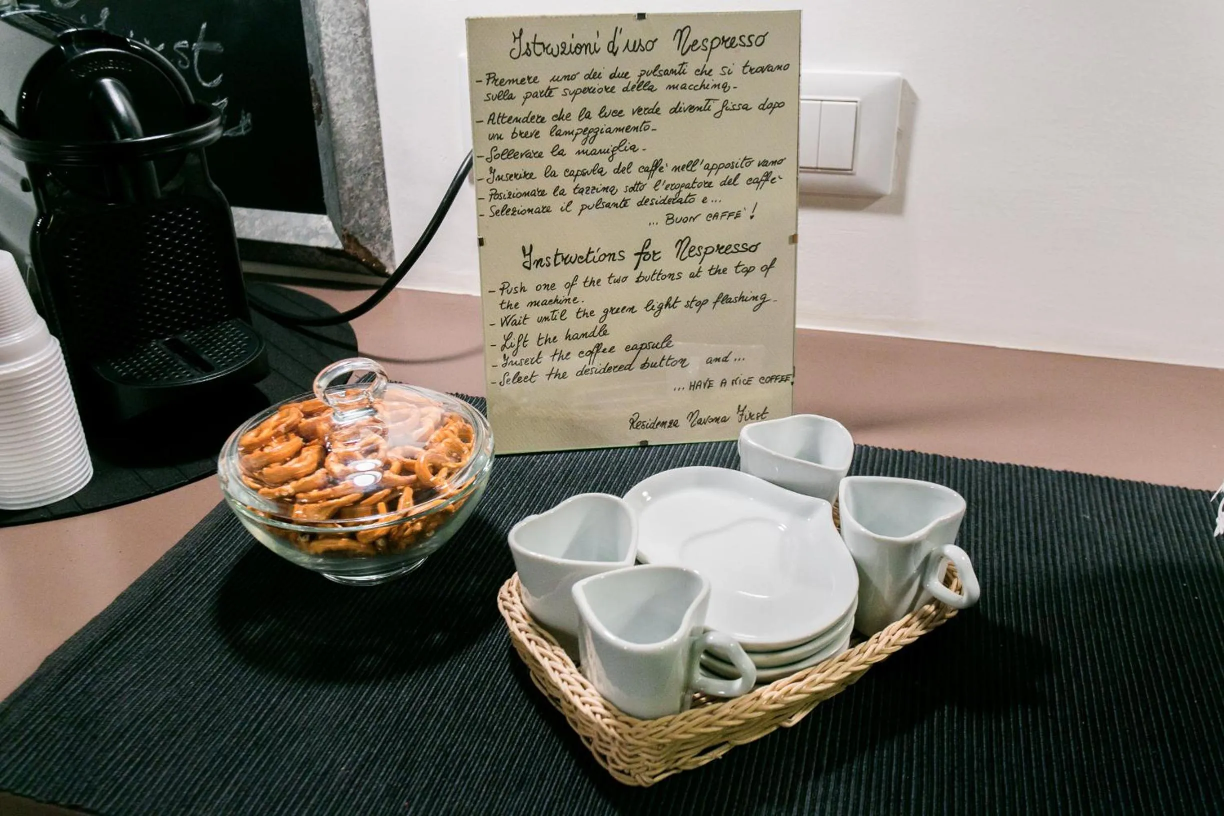 Lobby or reception in Navona First Rooms