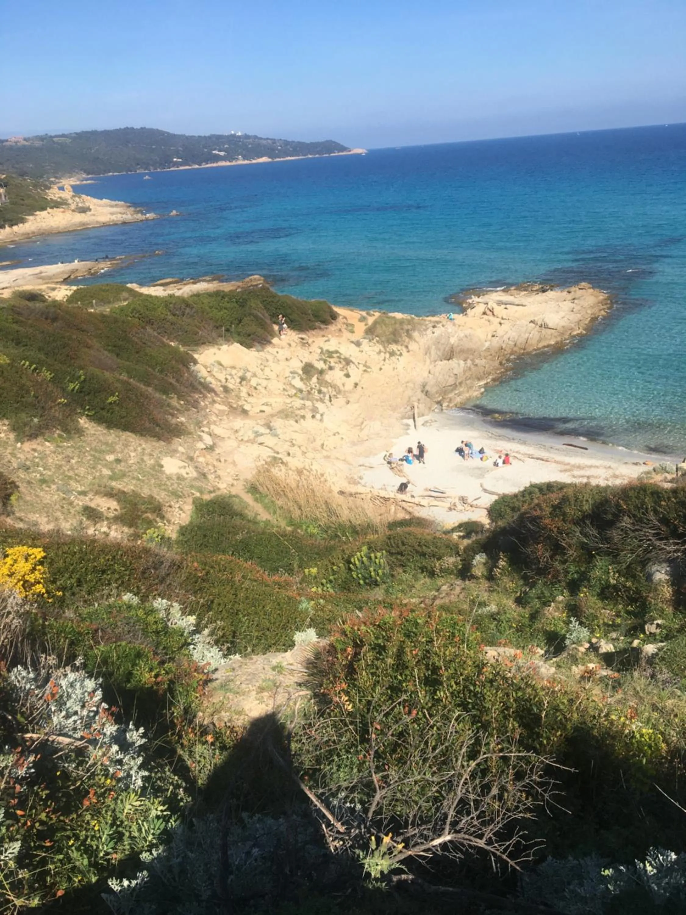 Hiking in Clos des Vignes Pampelonne Vineyard