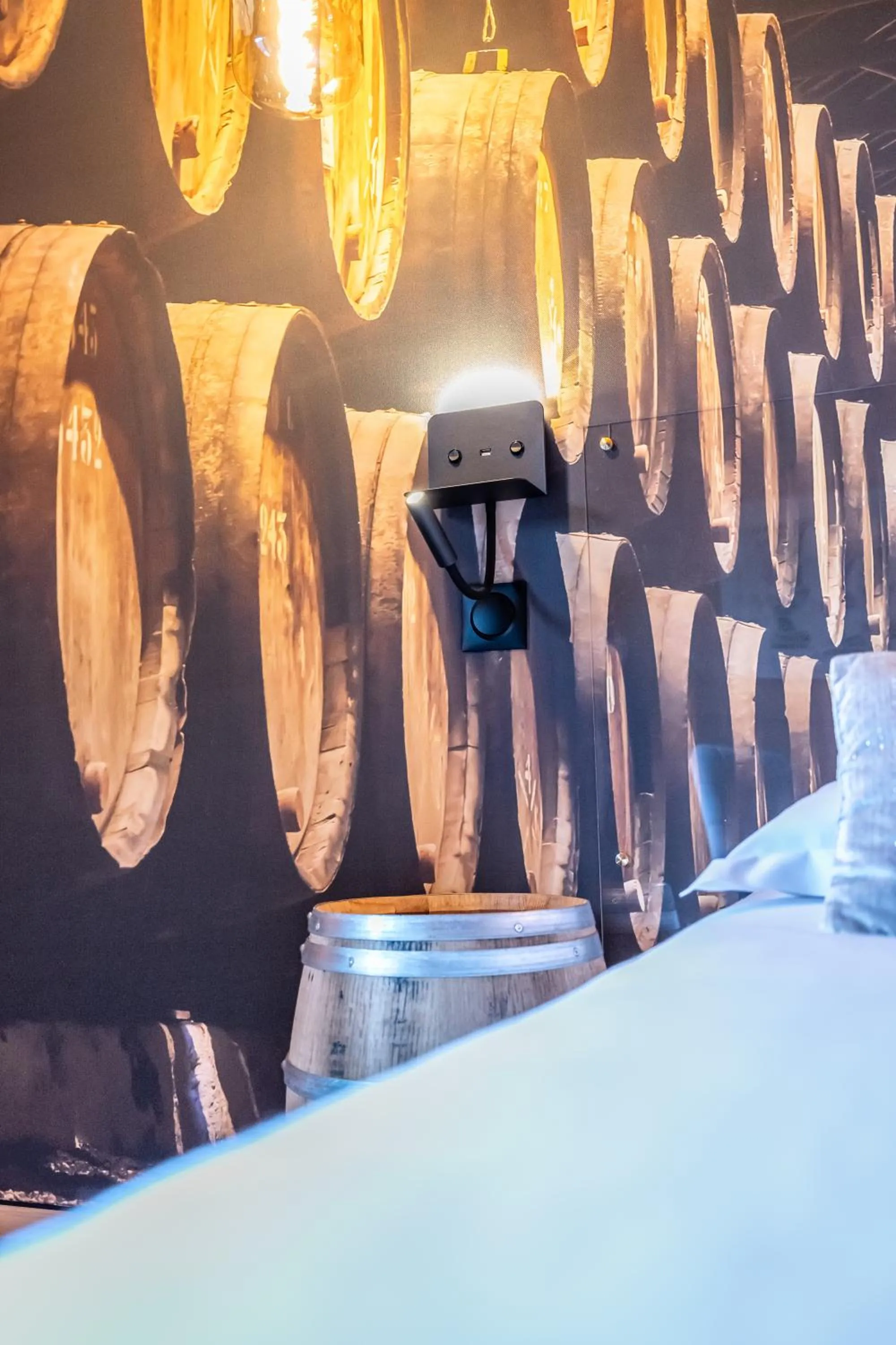 Decorative detail in Hôtel Quai des Pontis