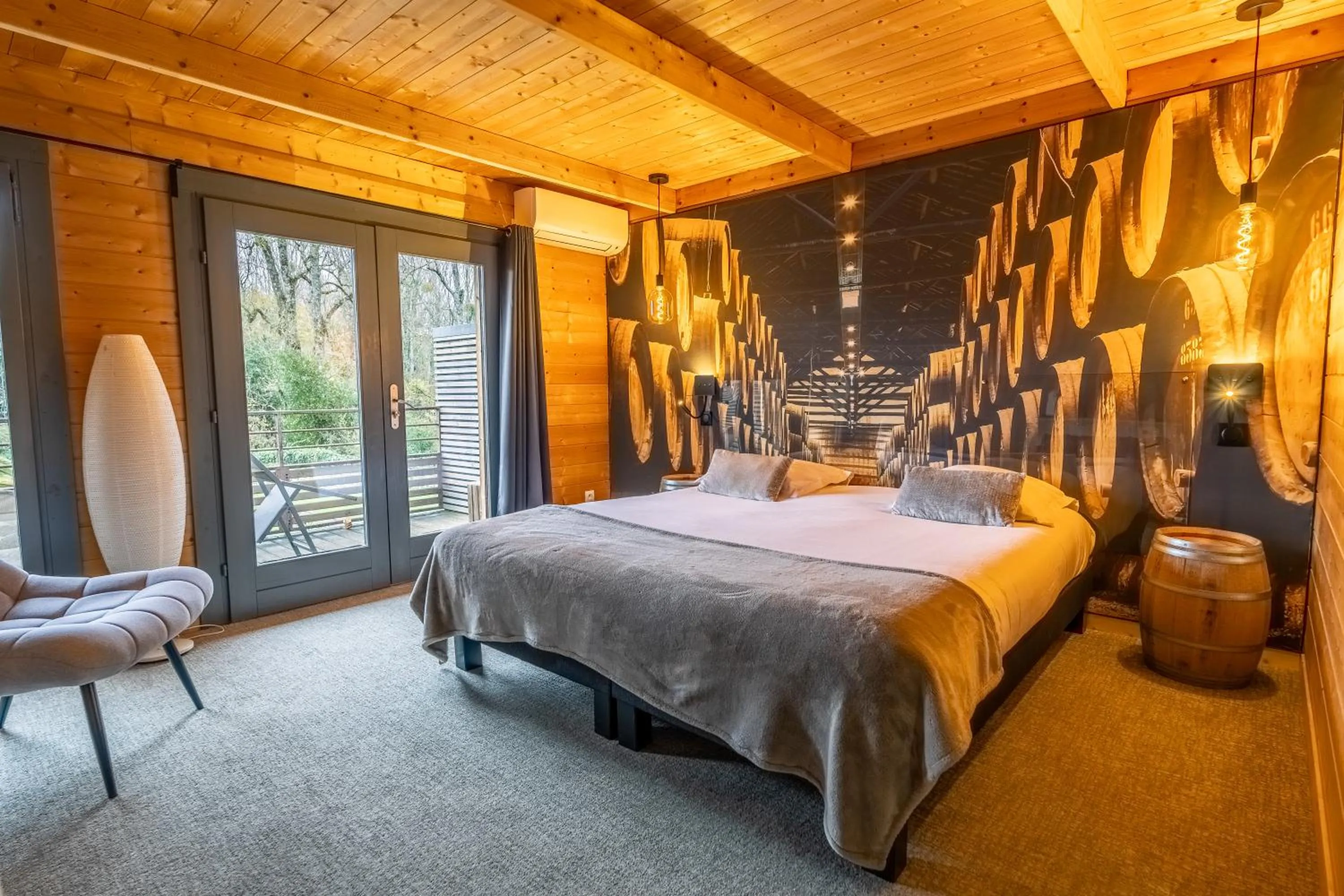 Bed in Hôtel Quai des Pontis