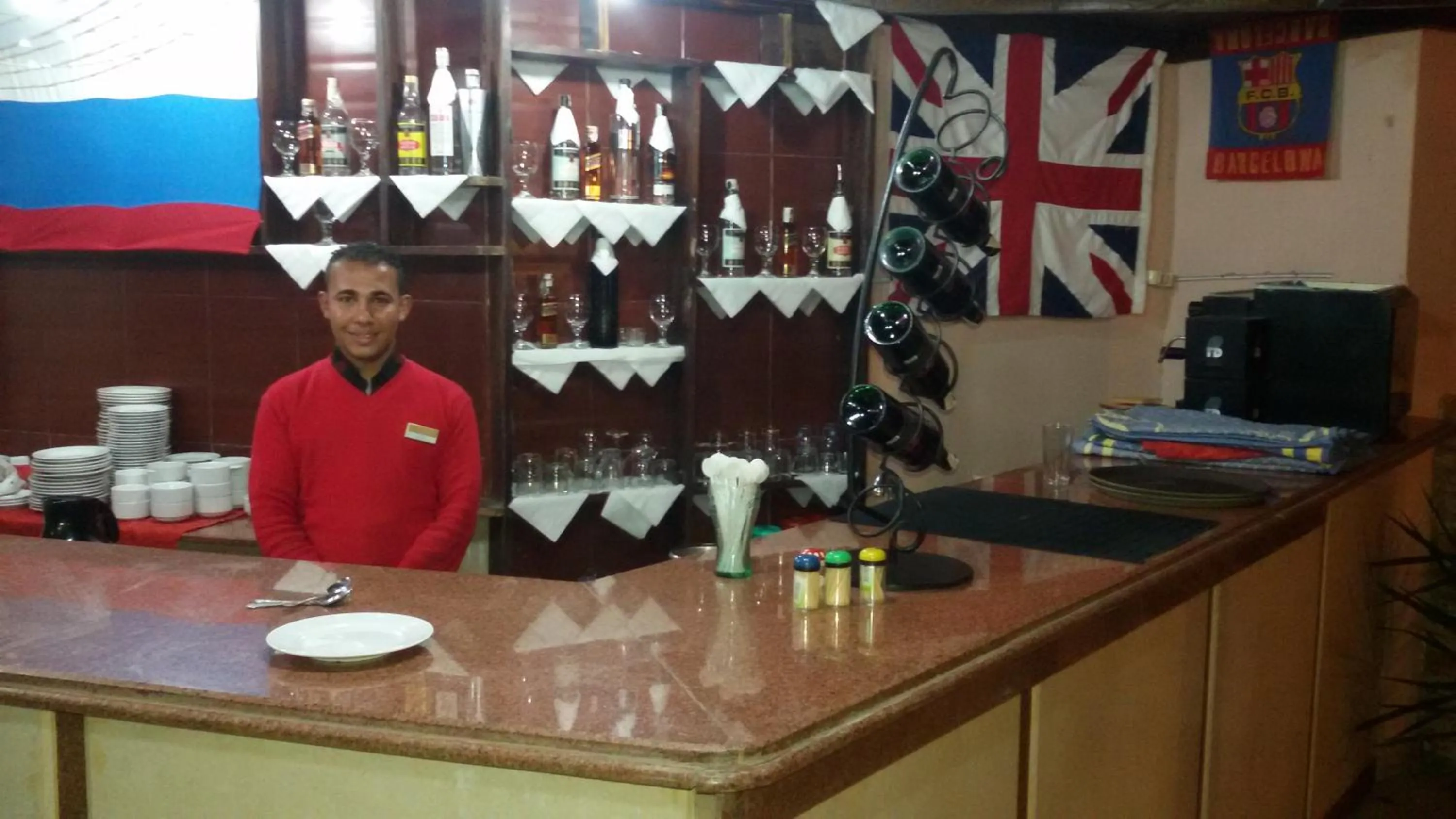 Lounge or bar in Golden Rose Hotel