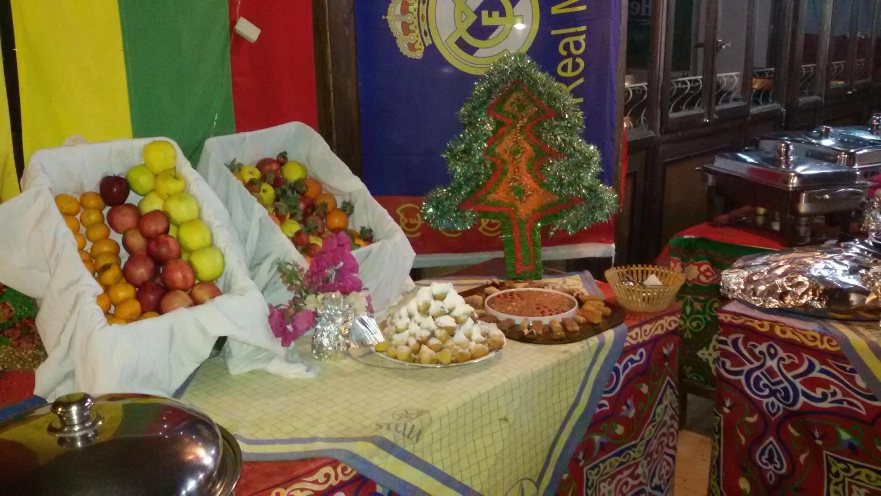 Food close-up in Golden Rose Hotel