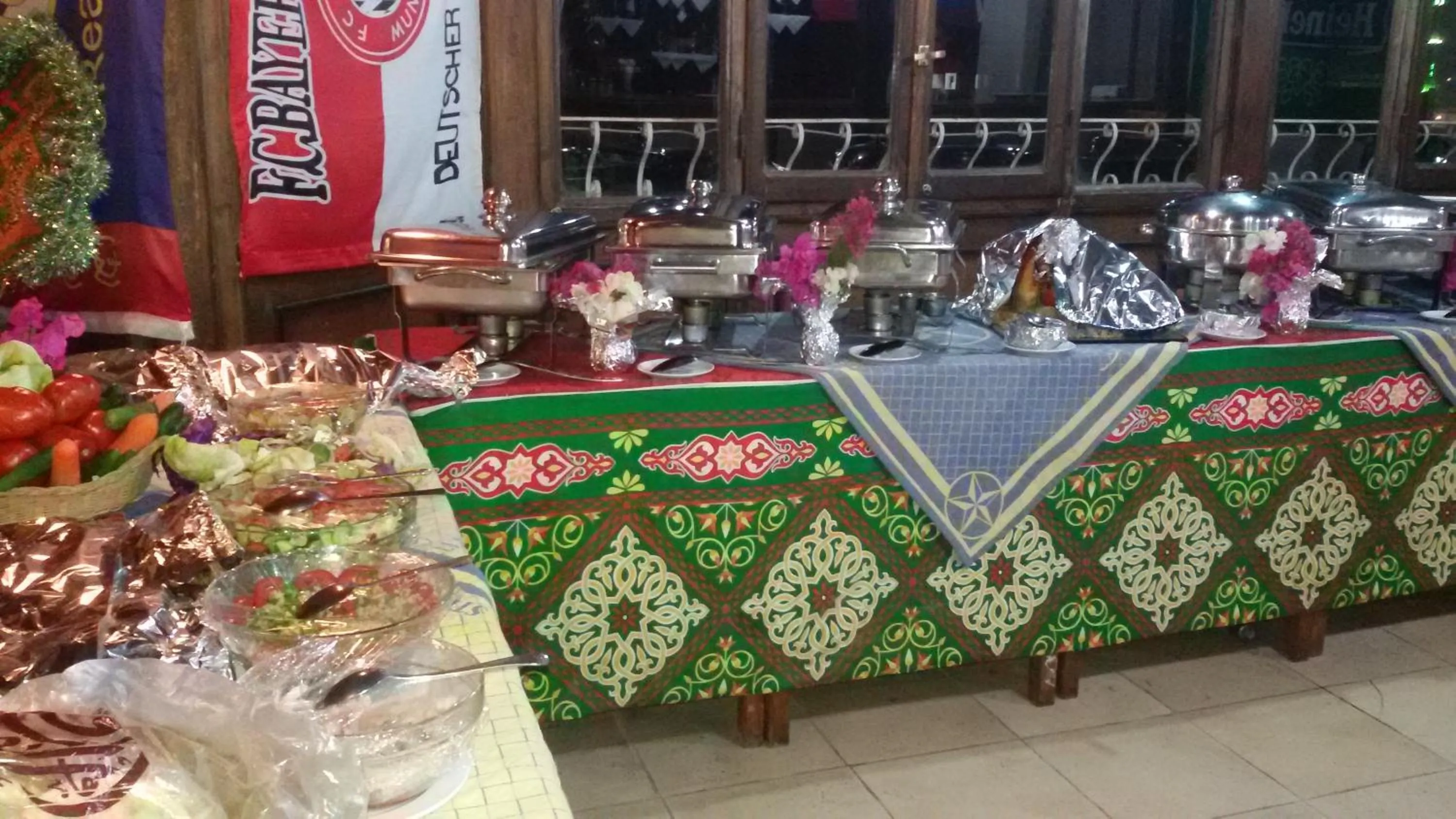 Dinner in Golden Rose Hotel