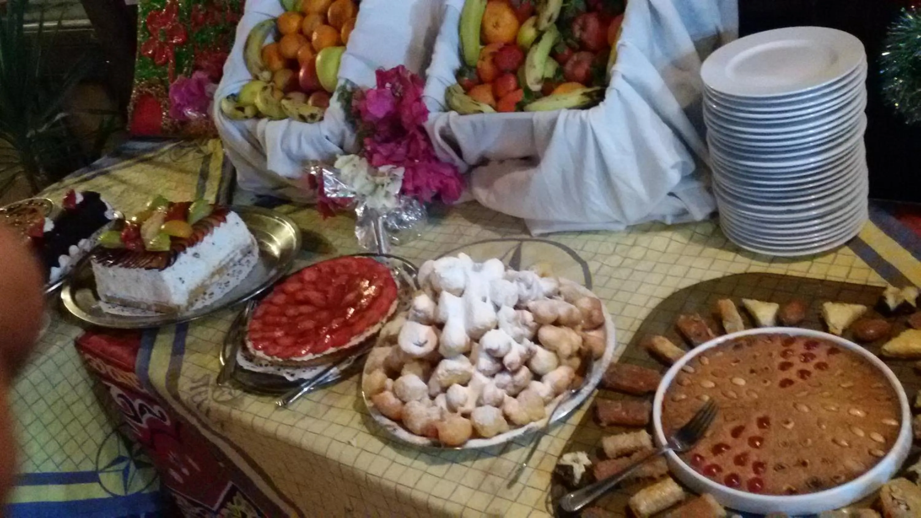 Food in Golden Rose Hotel