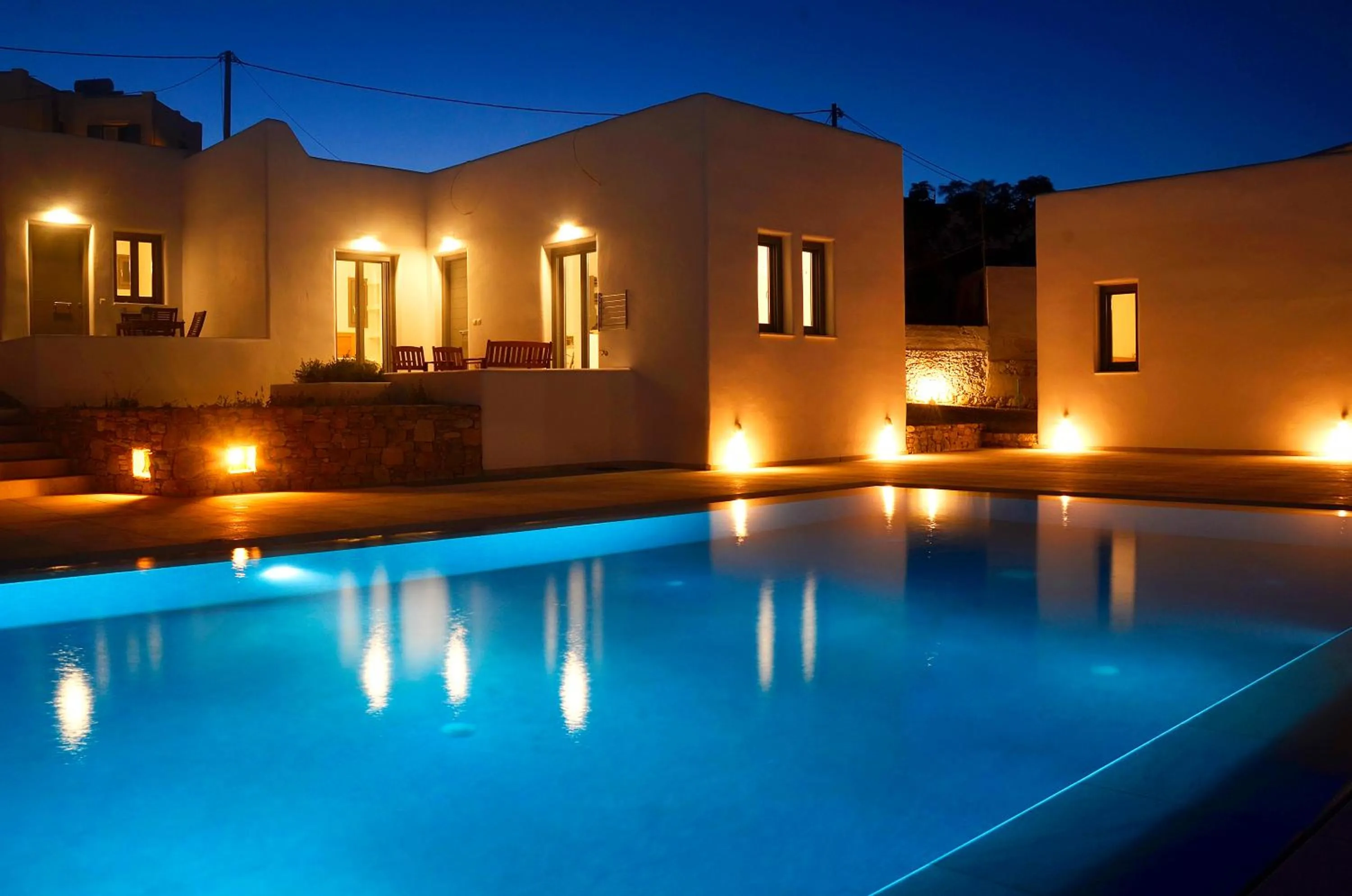 Swimming pool in Ionathan Koufonisia Suites