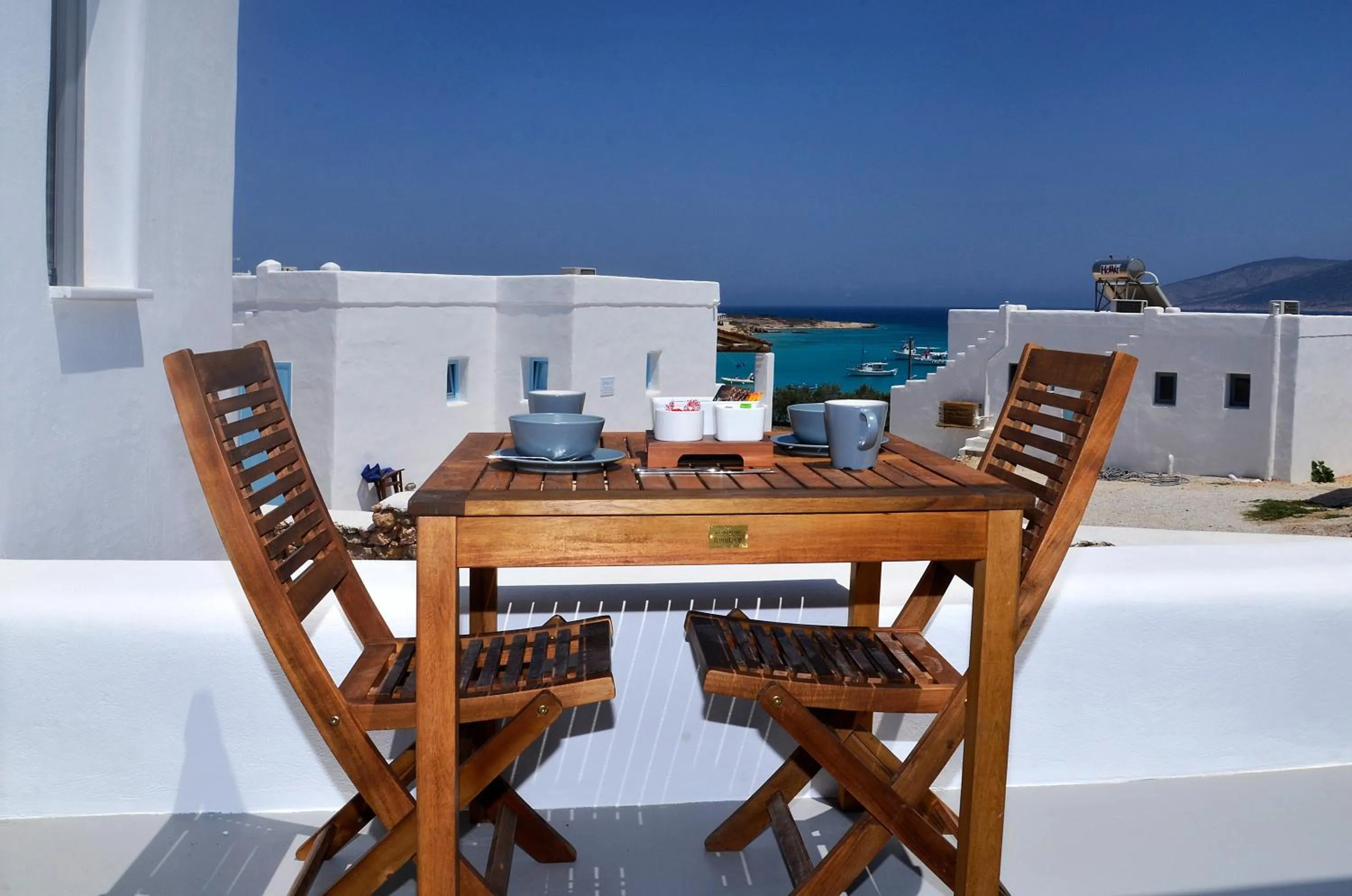 Balcony/Terrace in Ionathan Koufonisia Suites