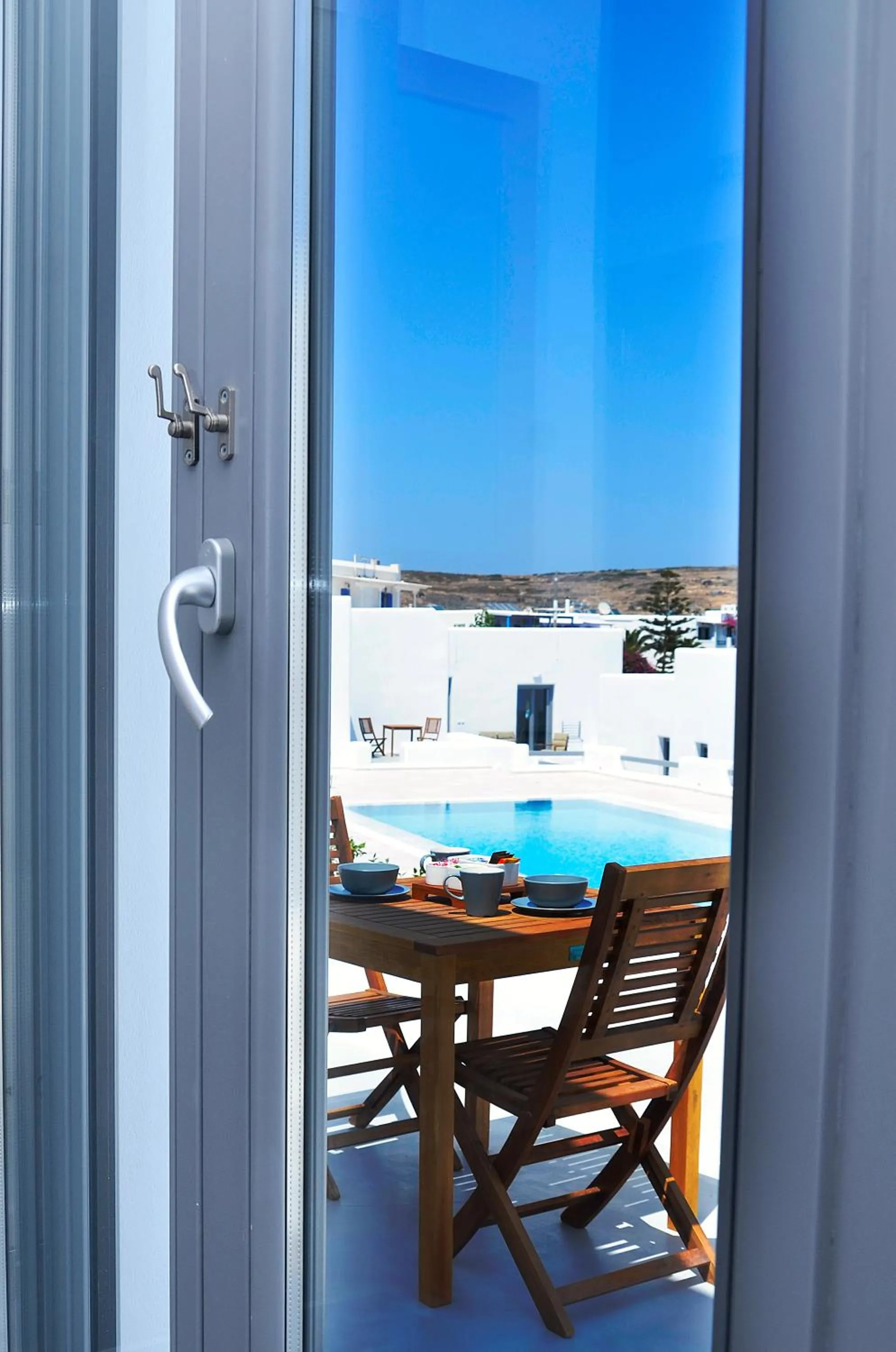 Balcony/Terrace in Ionathan Koufonisia Suites
