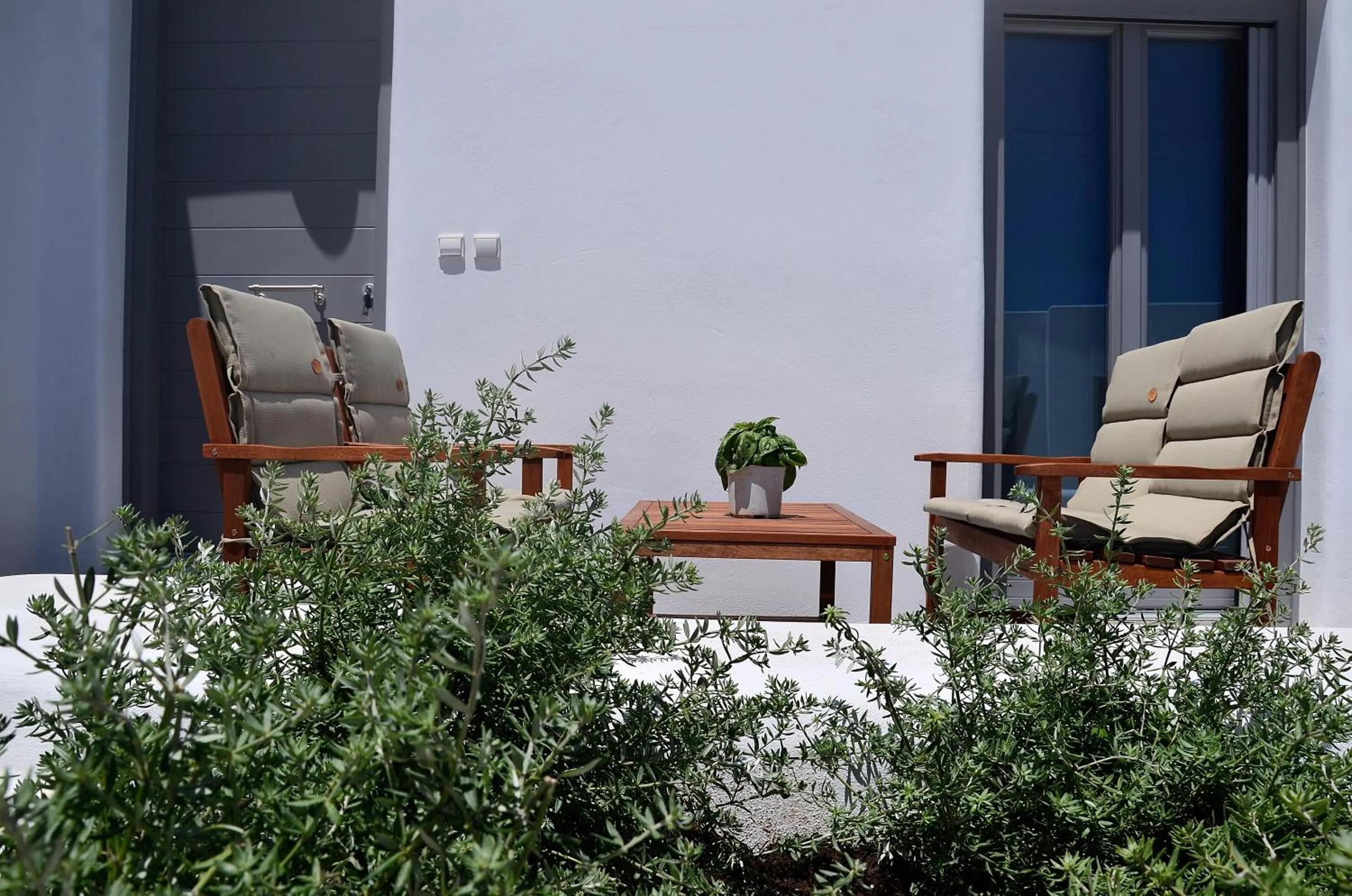 Balcony/Terrace in Ionathan Koufonisia Suites