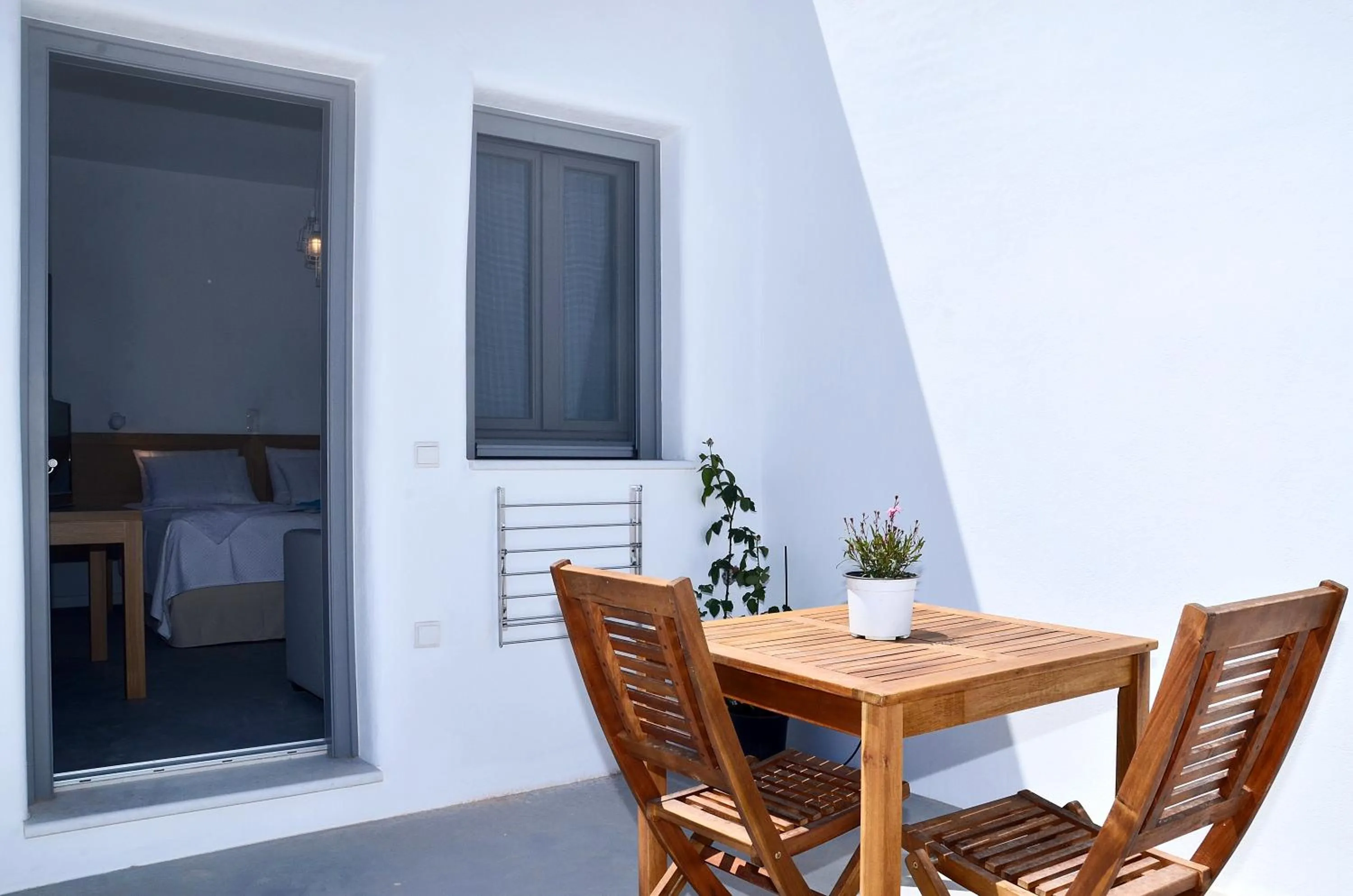 Balcony/Terrace in Ionathan Koufonisia Suites