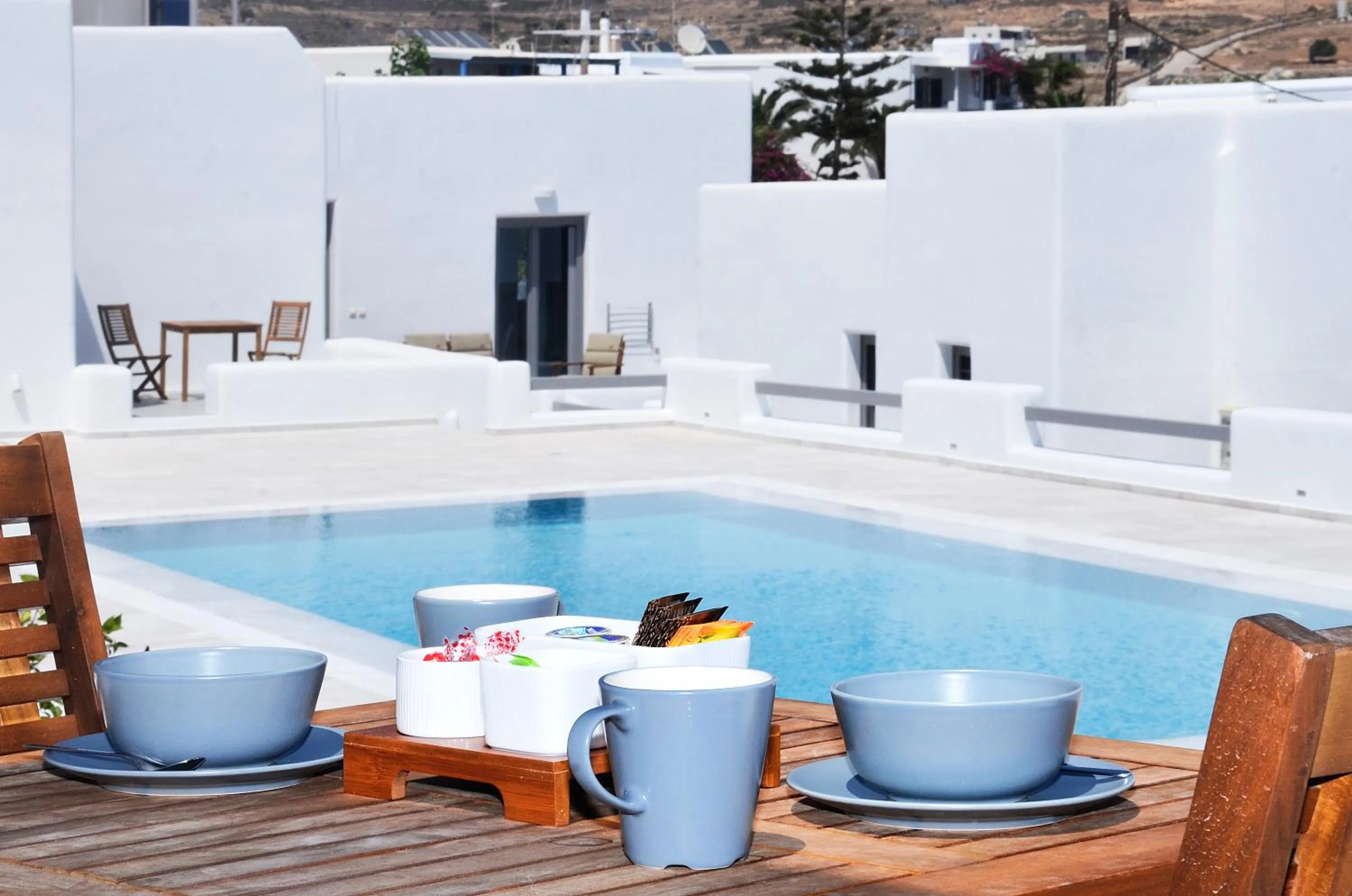 Balcony/Terrace in Ionathan Koufonisia Suites