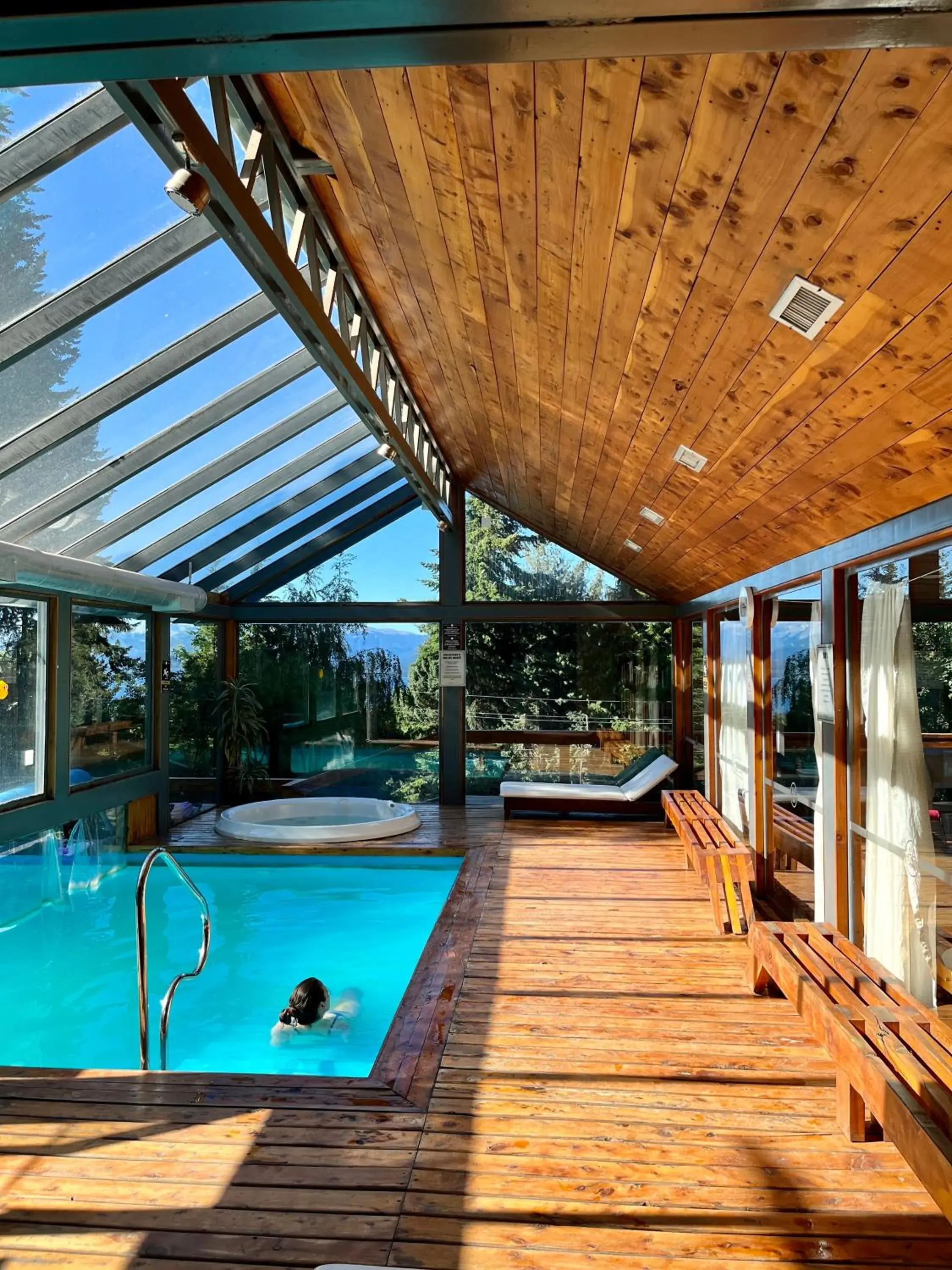 Pool view in Aldea Andina Hotel&Spa Pool view in Aldea Andina Hotel&Spa