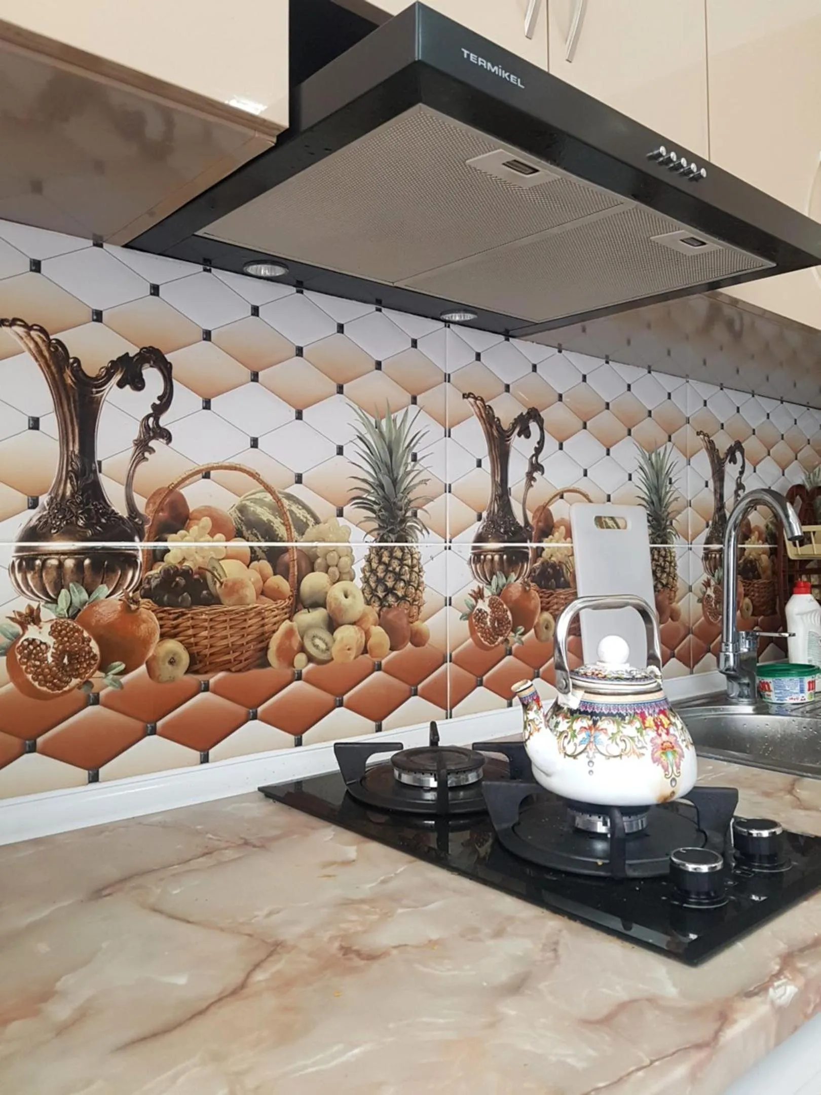 Kitchen or kitchenette in Relax apartment