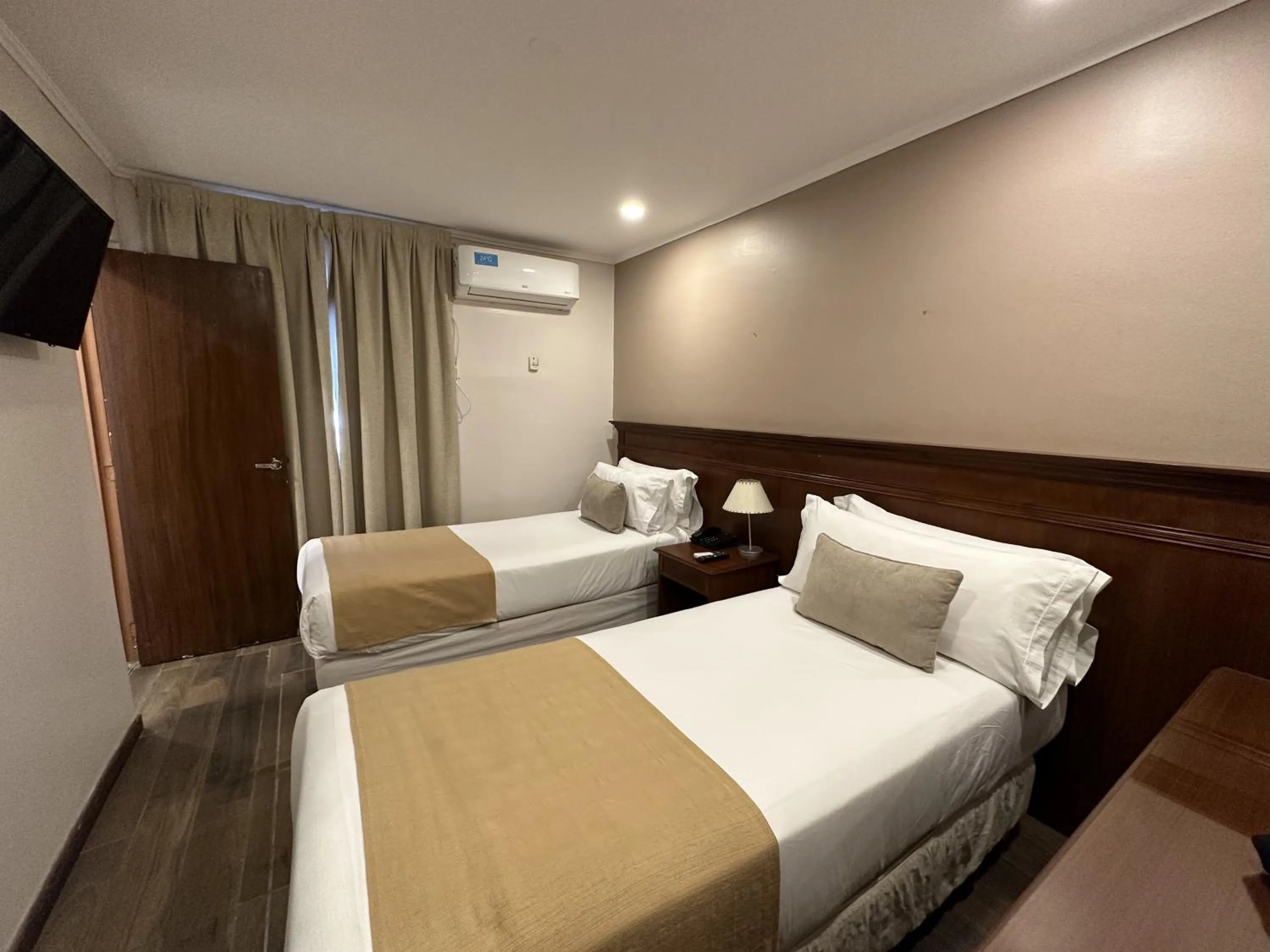 Bed in Ritz Hotel Mendoza