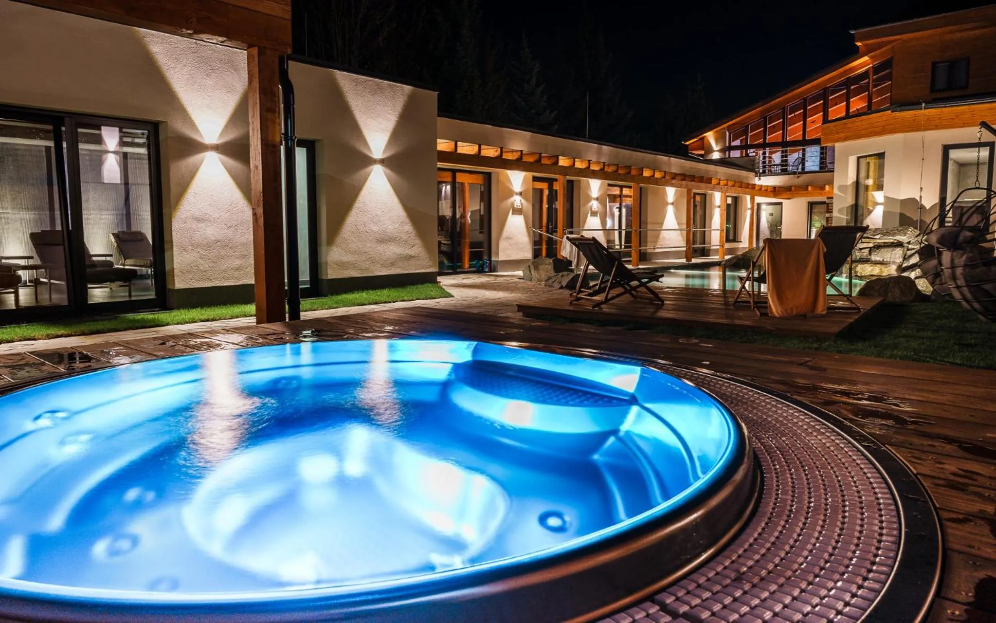 Hot Tub in Hotel Horal