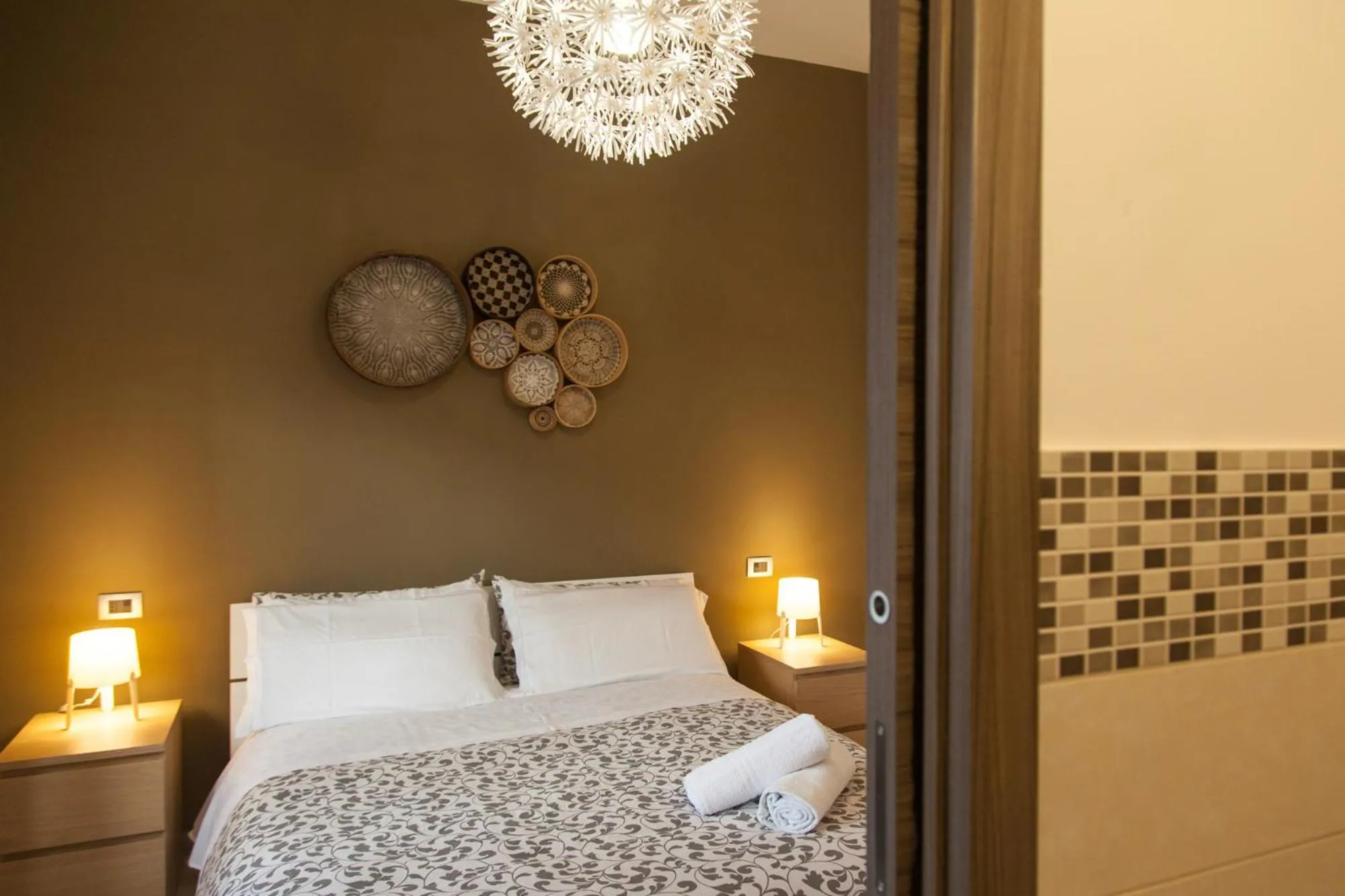 Photo of the whole room, Bed in La Terrazza di Empedocle