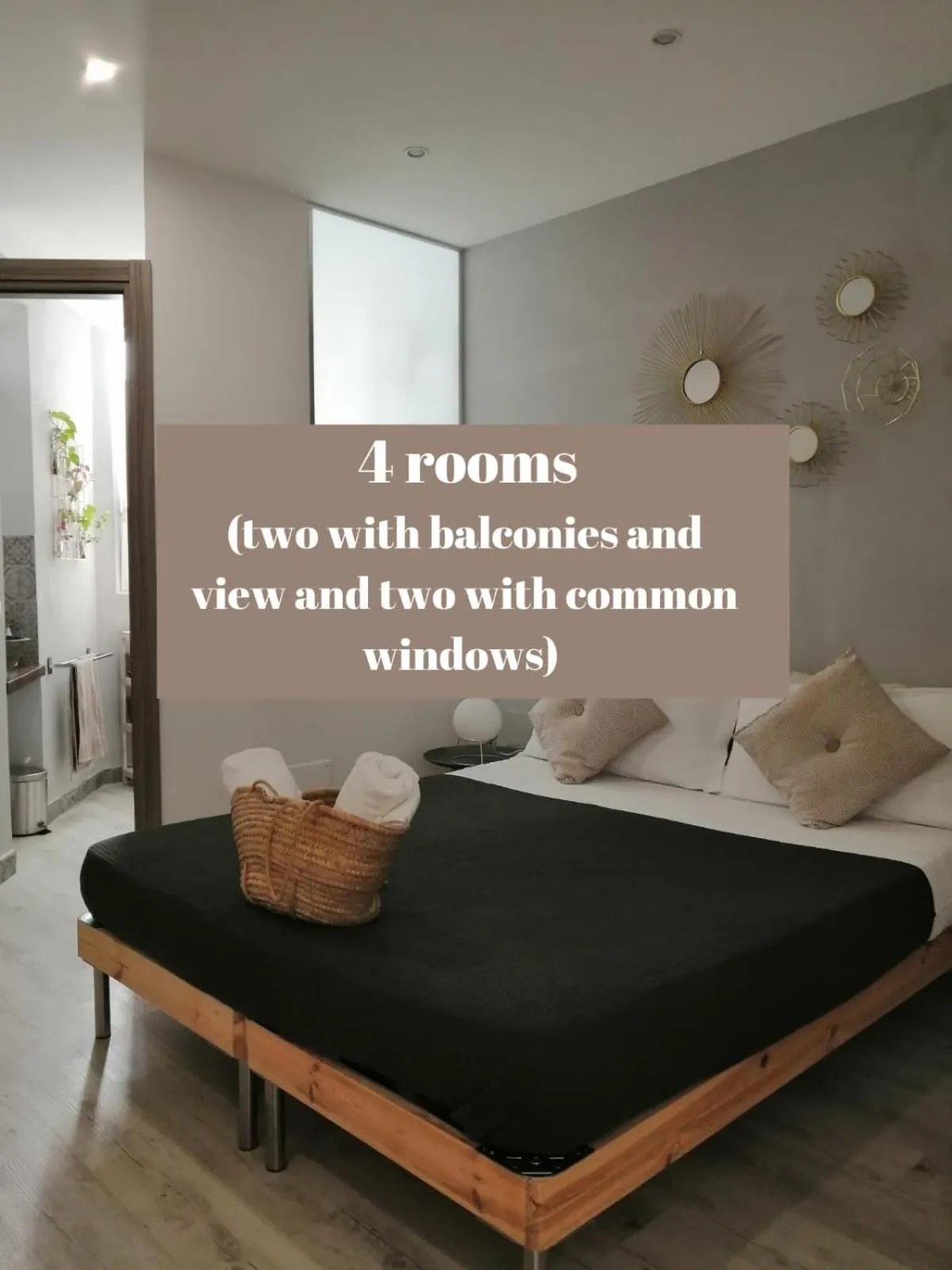 Bed in La Terrazza di Empedocle