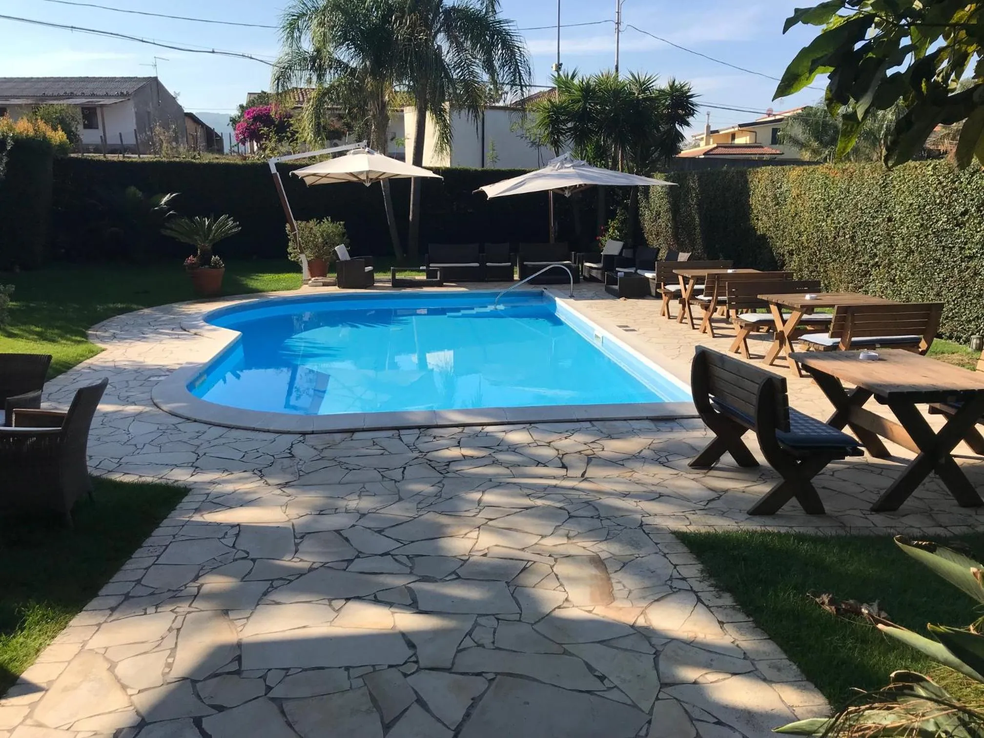 Swimming pool in Gullo Hotel