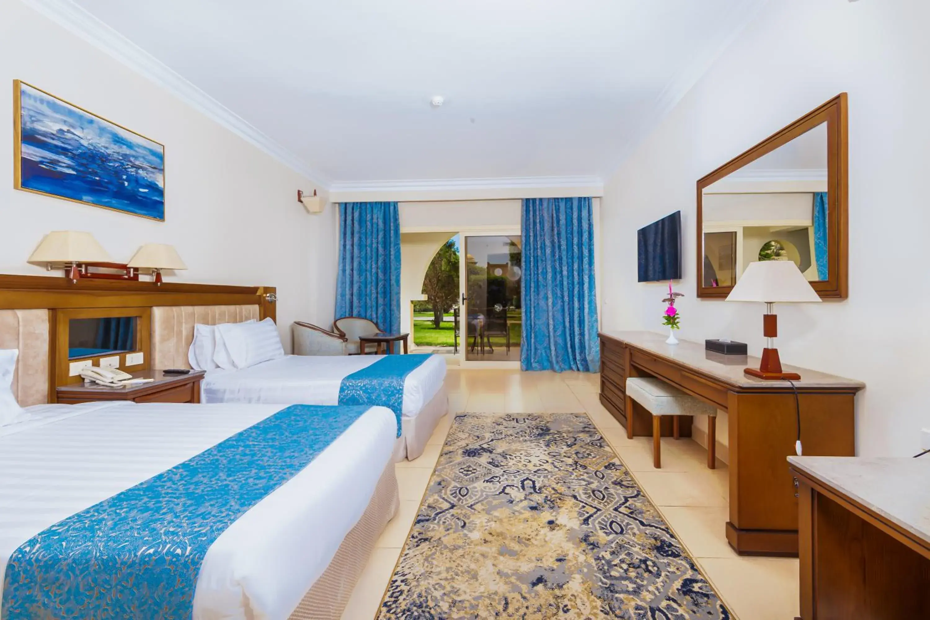 Bedroom, Bed in Serenity Alpha Beach - Ex Serenity Makadi Beach Bedroom, Bed in Serenity Alpha Beach - Ex Serenity Makadi Beach