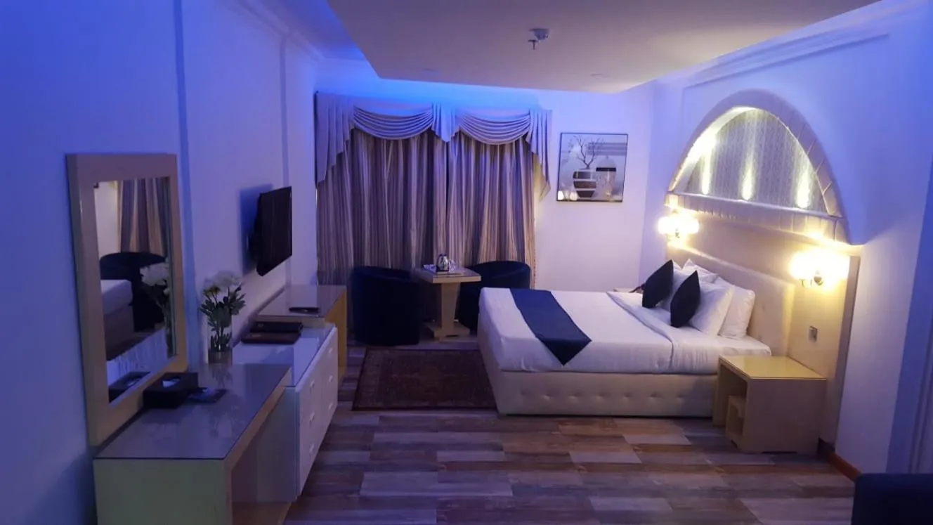 Bed in Bahrain International Hotel