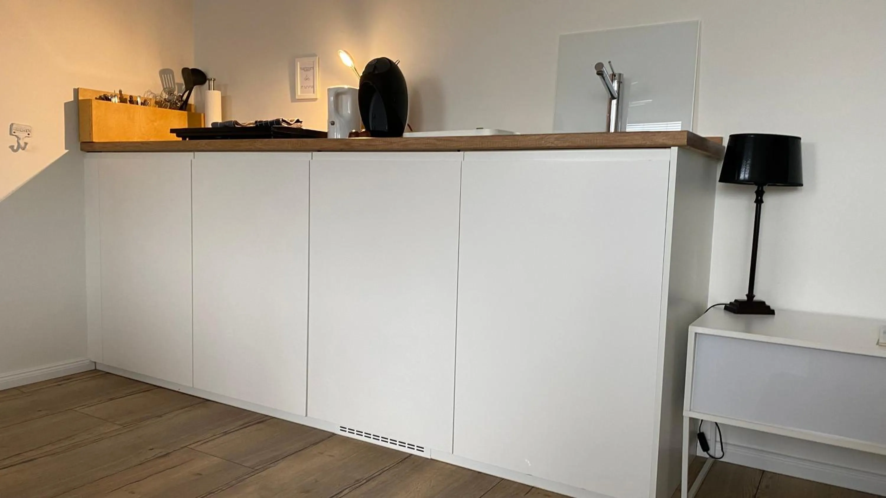 Kitchen or kitchenette in Düsseldorfer Domicil Media Harbour