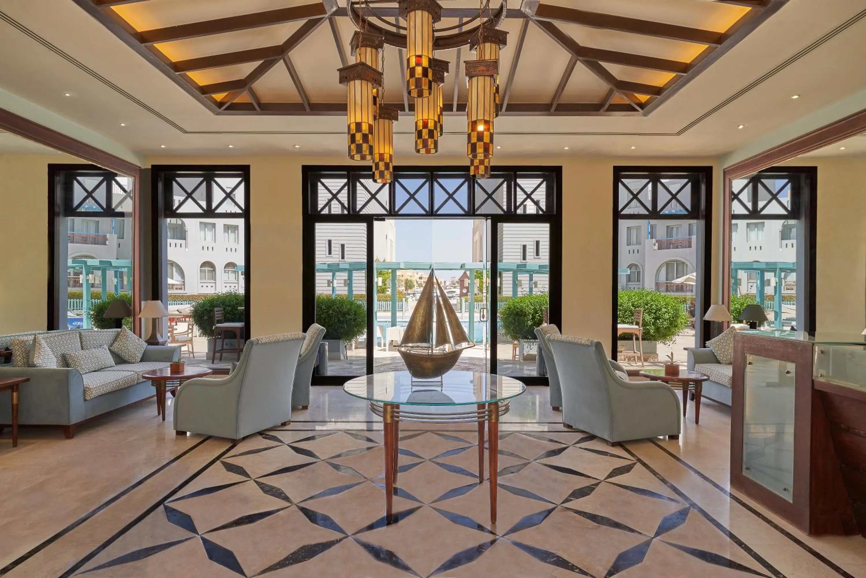 Lobby or reception in Fanadir Hotel El Gouna