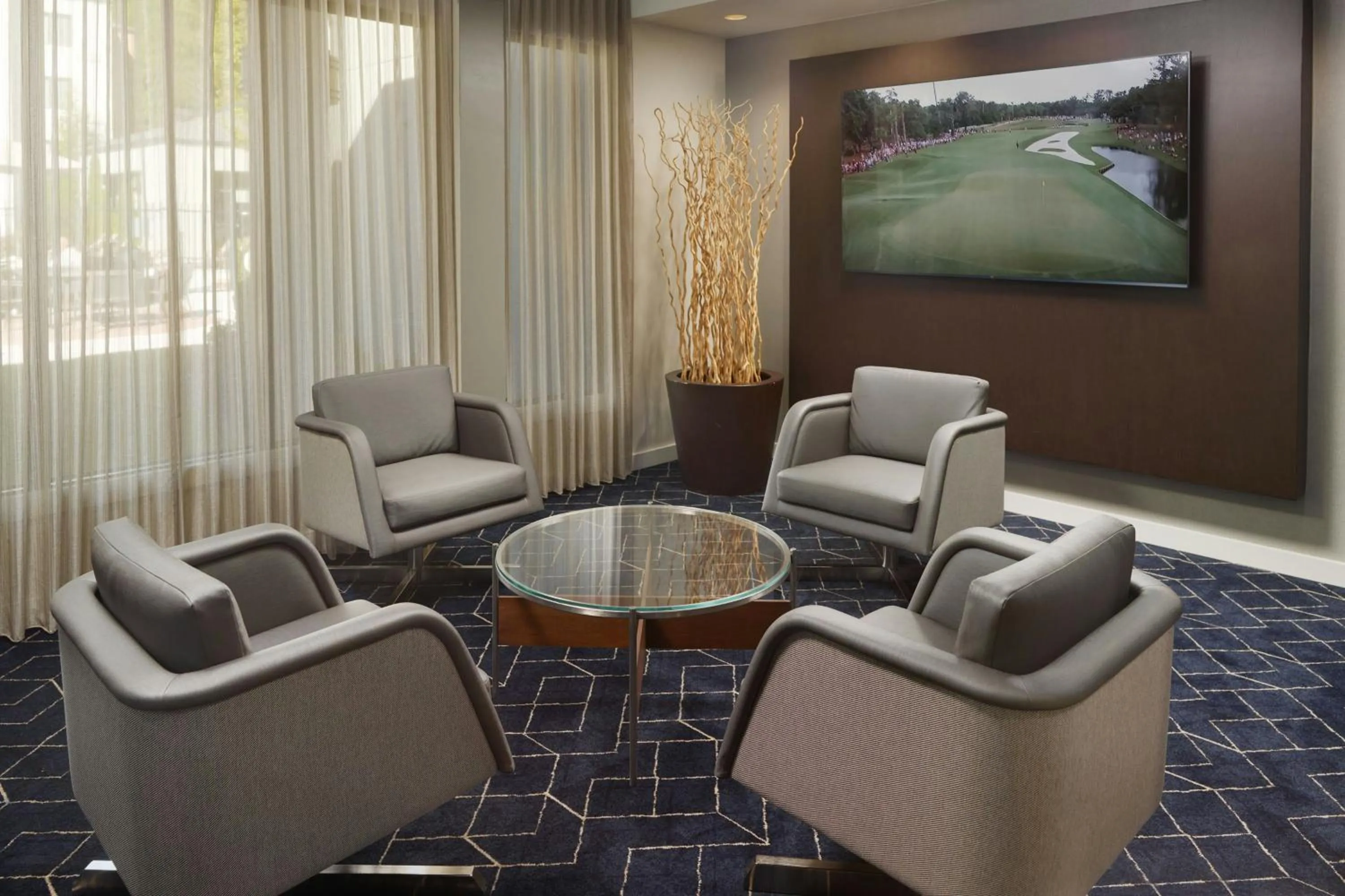 Lounge or bar in Courtyard by Marriott Perimeter Center