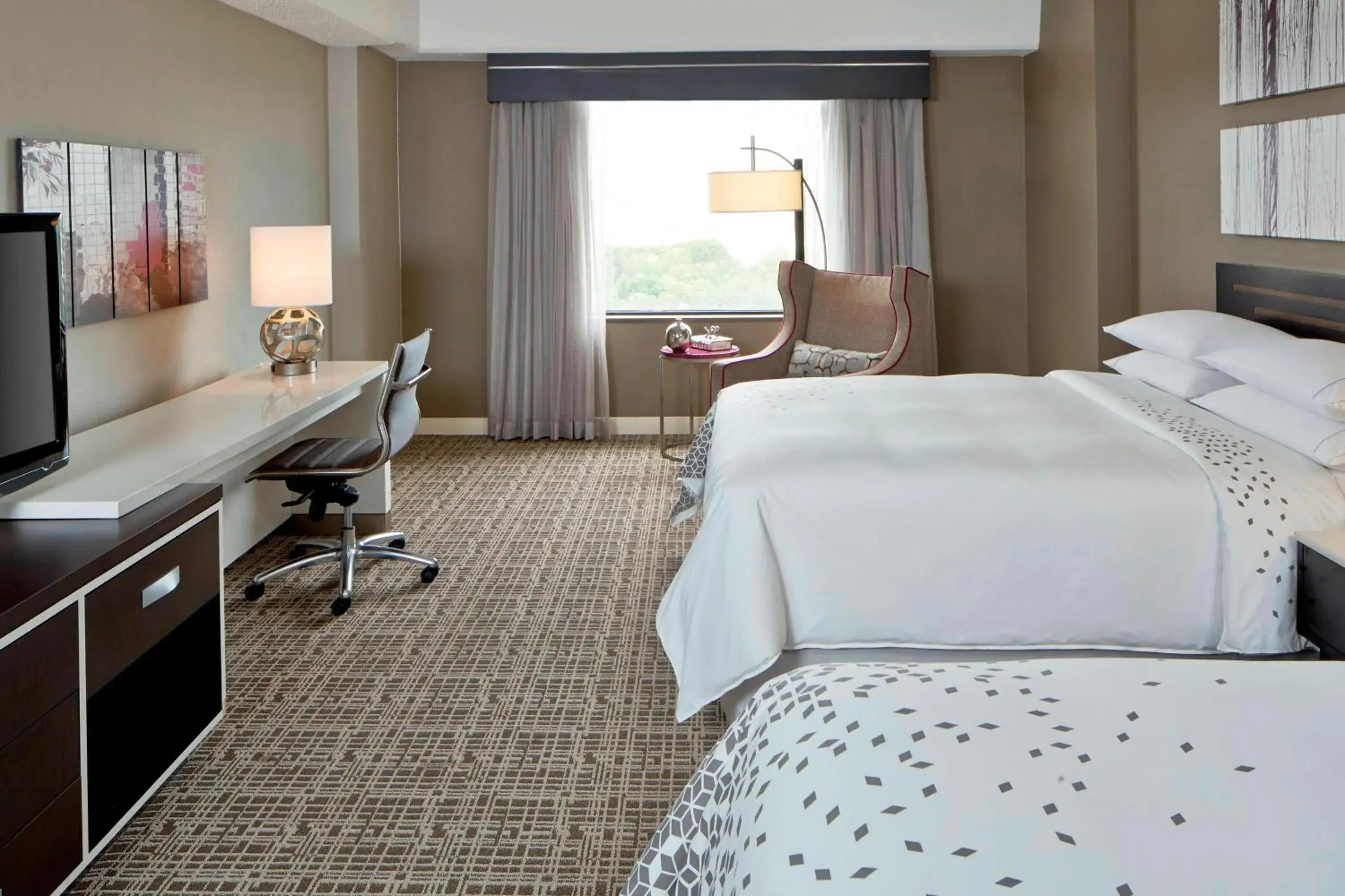 Queen Room with Two Queen Beds in Renaissance Atlanta Waverly Hotel & Convention Center Queen Room with Two Queen Beds in Renaissance Atlanta Waverly Hotel & Convention Center