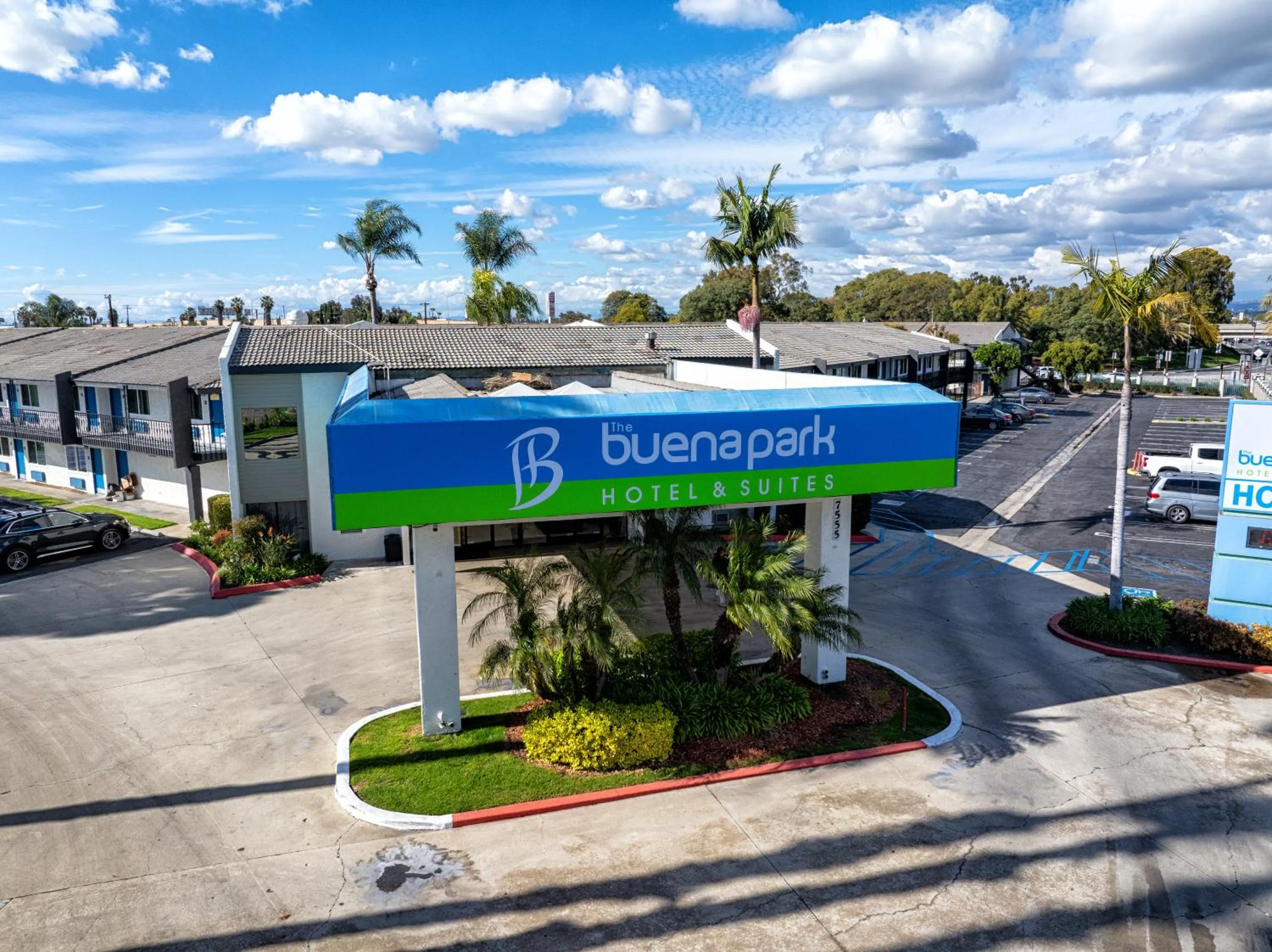 Street view in The Buena Park Hotel & Suites
