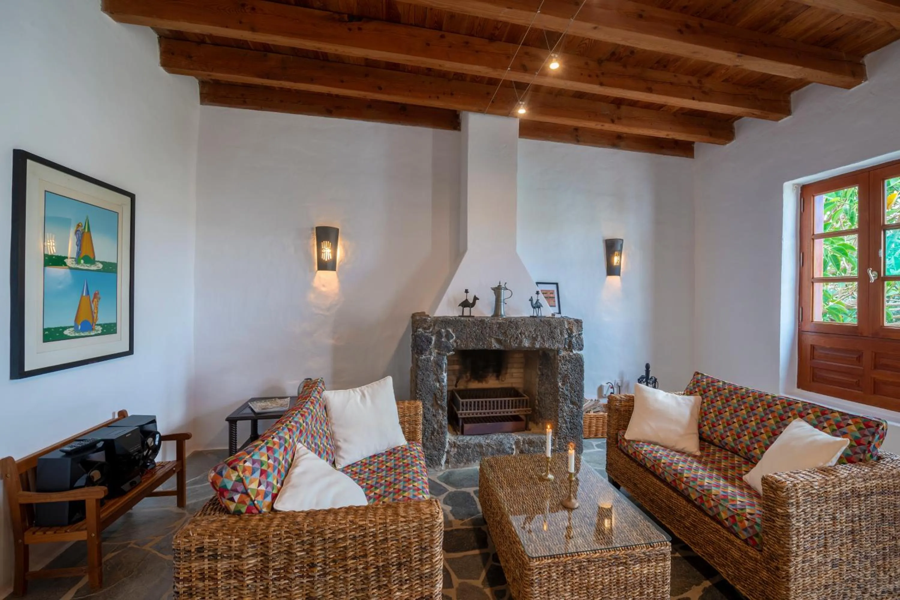 Living room in Villa El Inti