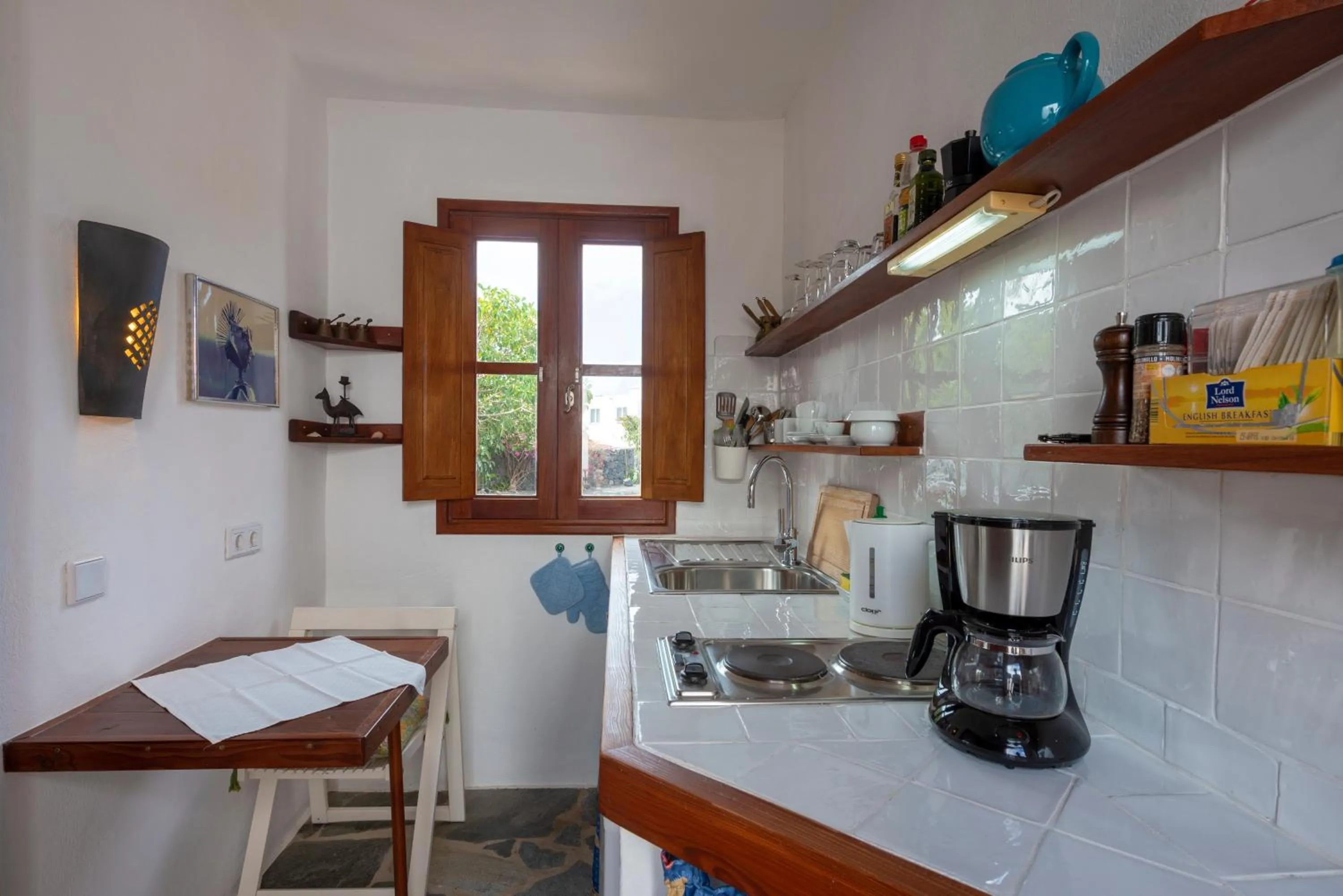 Kitchen or kitchenette in Villa El Inti