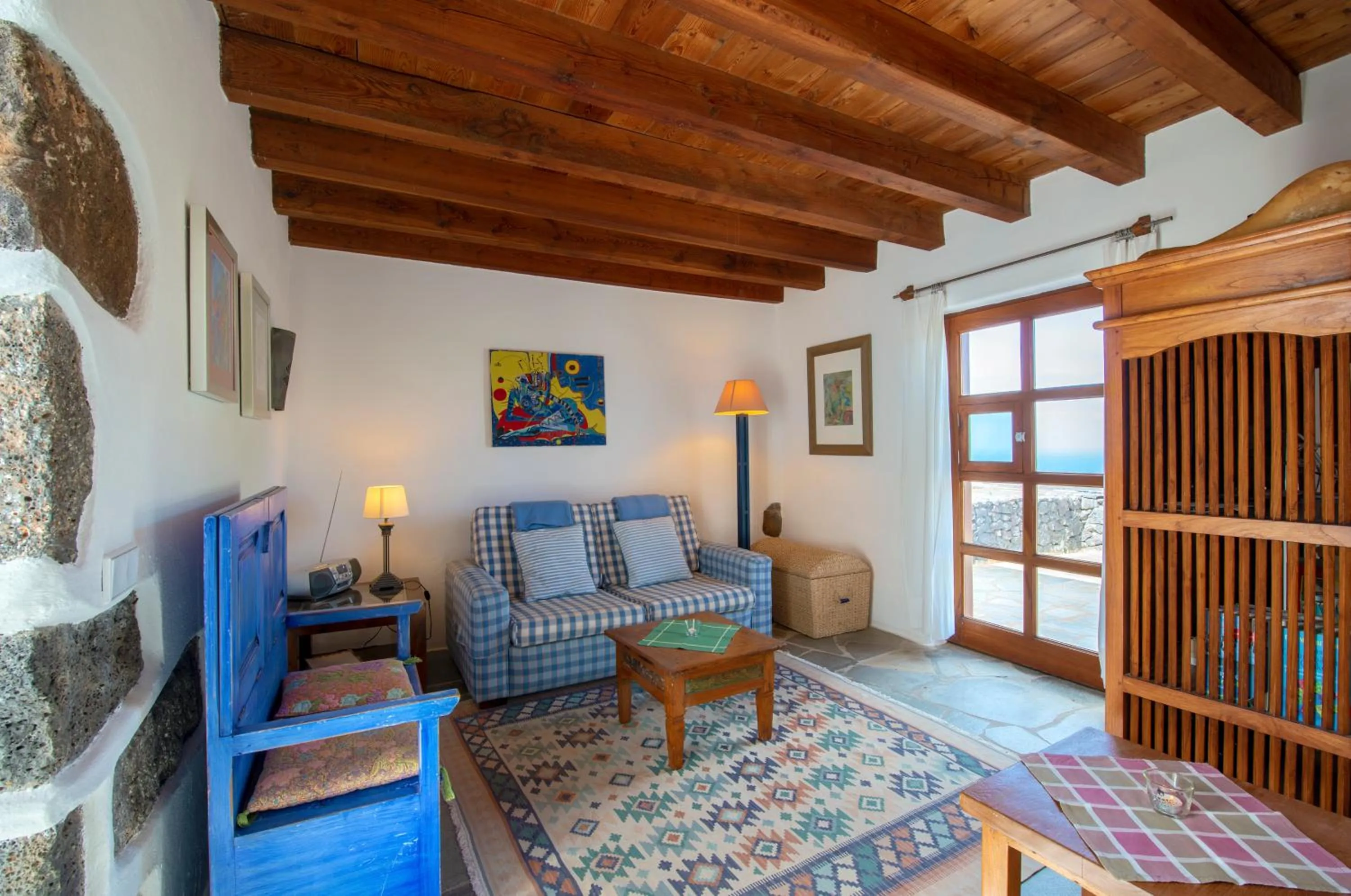 Living room in Villa El Inti