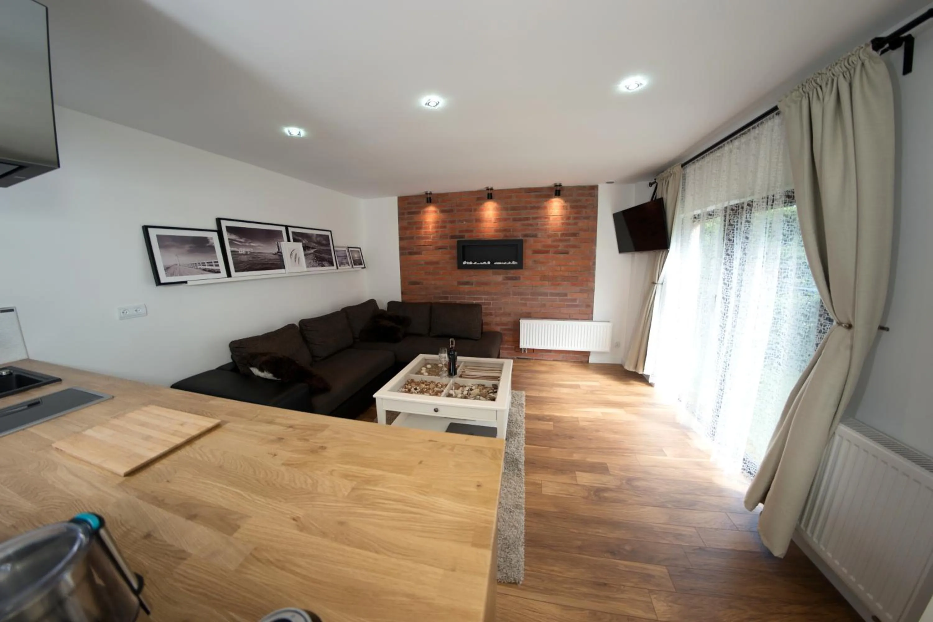 TV and multimedia in Sea Apartment 150m do morza